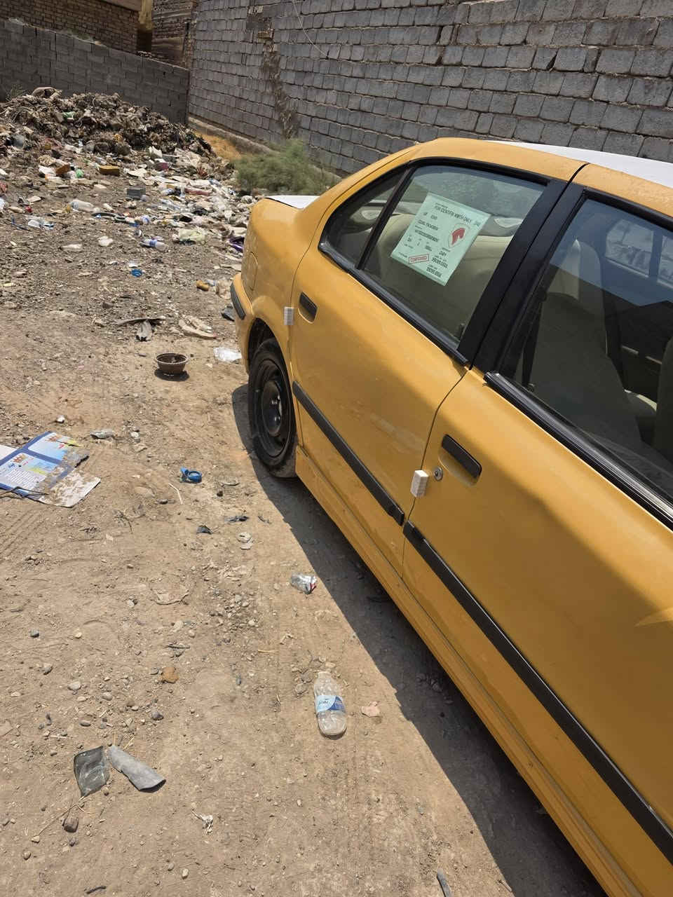 سلام عليكم سمند موديل 20011سيارة خير من لله بسمي السيارة مصفرة هيئة وغرامة تحويل ثاني يوم تبريد ثلج نقصهه مشط ستيرن وبس السيارة مكينة جديدة شادلهه قبل سبوعين 
رقم بغداد سعر 30وبيهه مجال ***********
