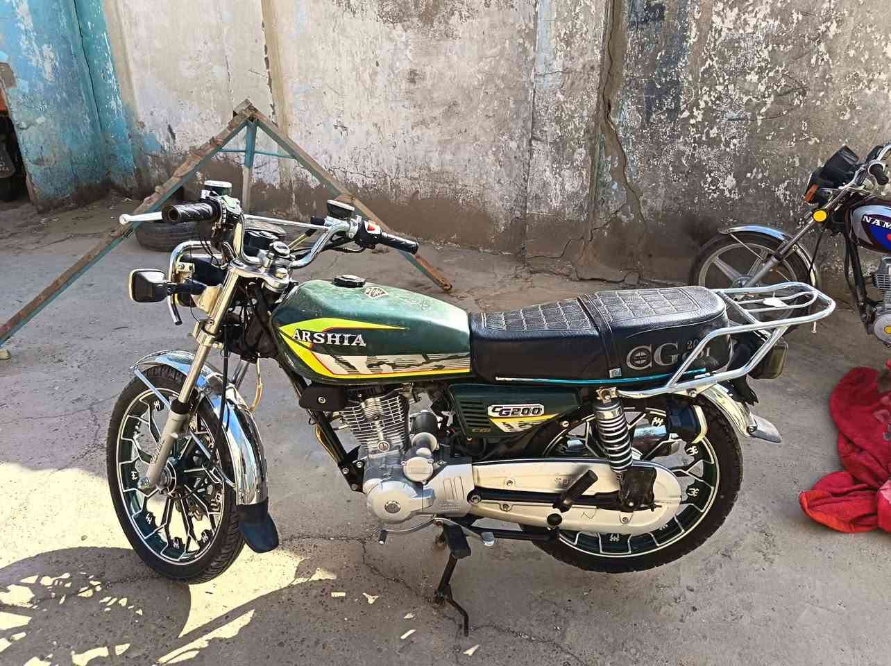 ARSHIA CG200 • دراجة • اوراق اصولي