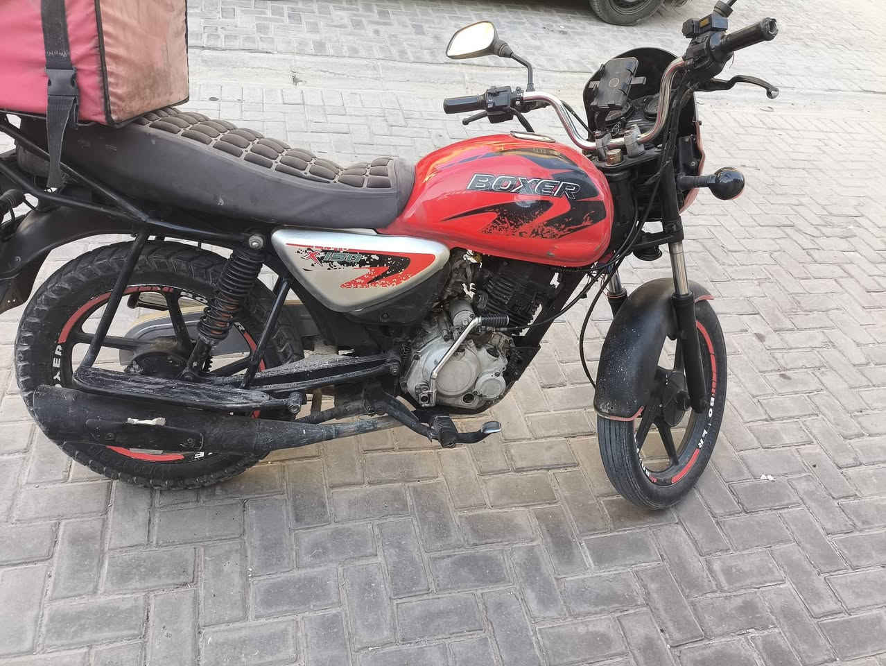 سلام عليكم دراجه بوكسر موديل 21بدون اوراق اكفله سرقه امروس بدراجه ايراني او بيع ال سعر 750وبيه مجال التصال ***********واتساب وفيس فقط مكاني بغداد
