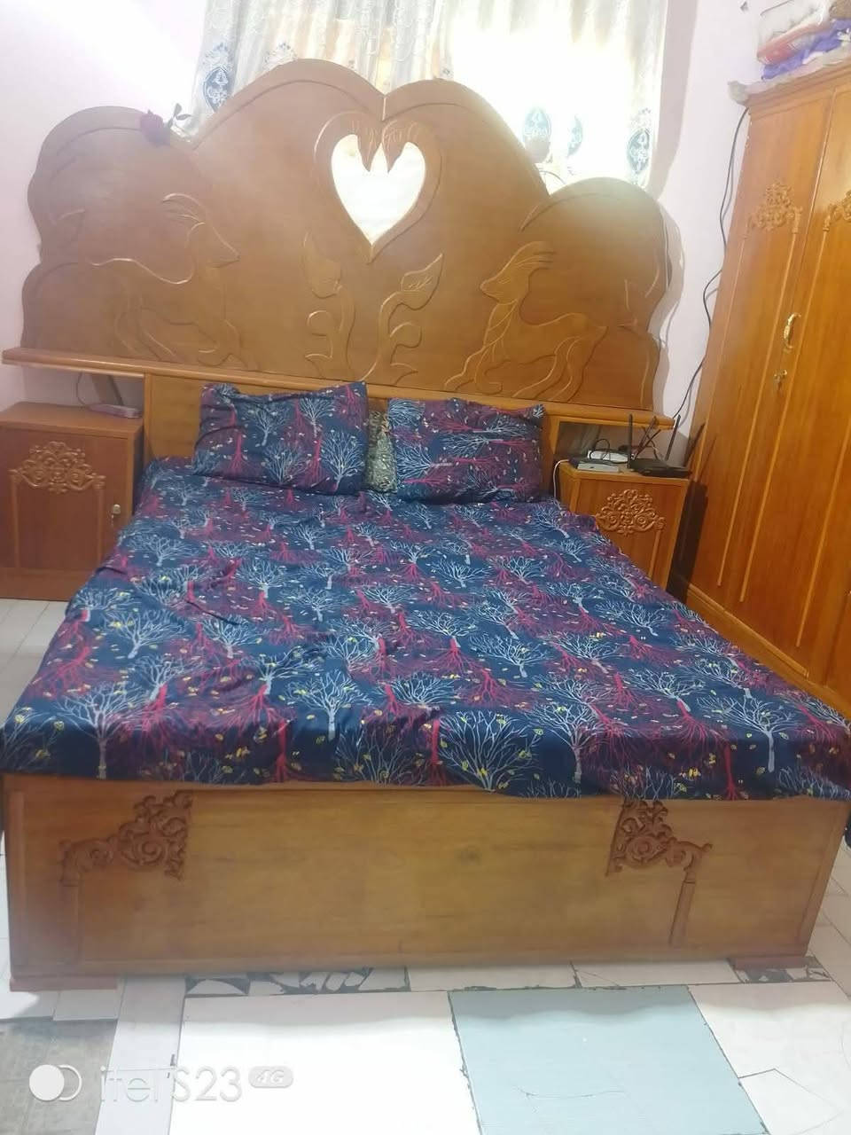 سلام عليكم غرفه نوم للبيع ام الخمسه نضيفه حيل بس سوكيه السعر 550وبيهة مجال الشري تصال على راقم ***********#ادمن وافق حبيبي ♥️
