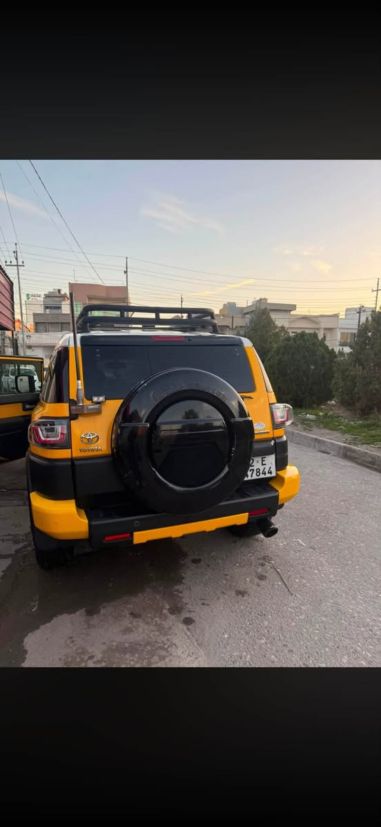 FJ 2015 VX.R
خليجي كفاله  بدون صبغ بدون بارد بدون صبغ.          
دبل  تانكي160L 
‎دمام JBL
‎كمبريسر  
‎دفلوك +زحف
‎شاشه 
حساس خلفي  *********** اربيل
