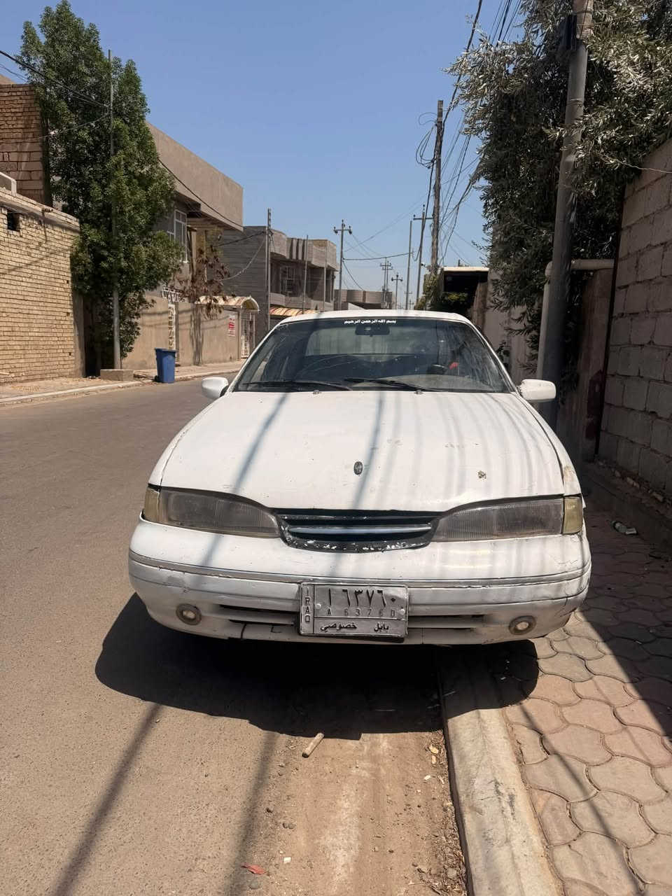 برنس ٩٦ مكينه بيه خيط بخار حداديه تعبانه سنويه تسقط بل ٢٧ *********** مكان السياره كربلاء طويريج
