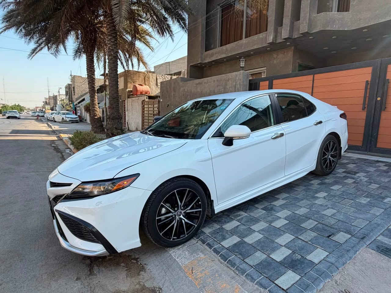 تويوتا كامري 2022 وارد أمريكي كلين تايتل بدون ايبرباك  مواصفات SE رقم بغداد خصوصي السيارة بسمي الحادث فقط الجاملغ الأمامي جهت السائق
4T1G31AK6NU594830    رقم الشاصي 
 السعر200 وبيه مجال بسيط مكان بغداد الدورة 
رقم الهاتف *********** بي واتساب
