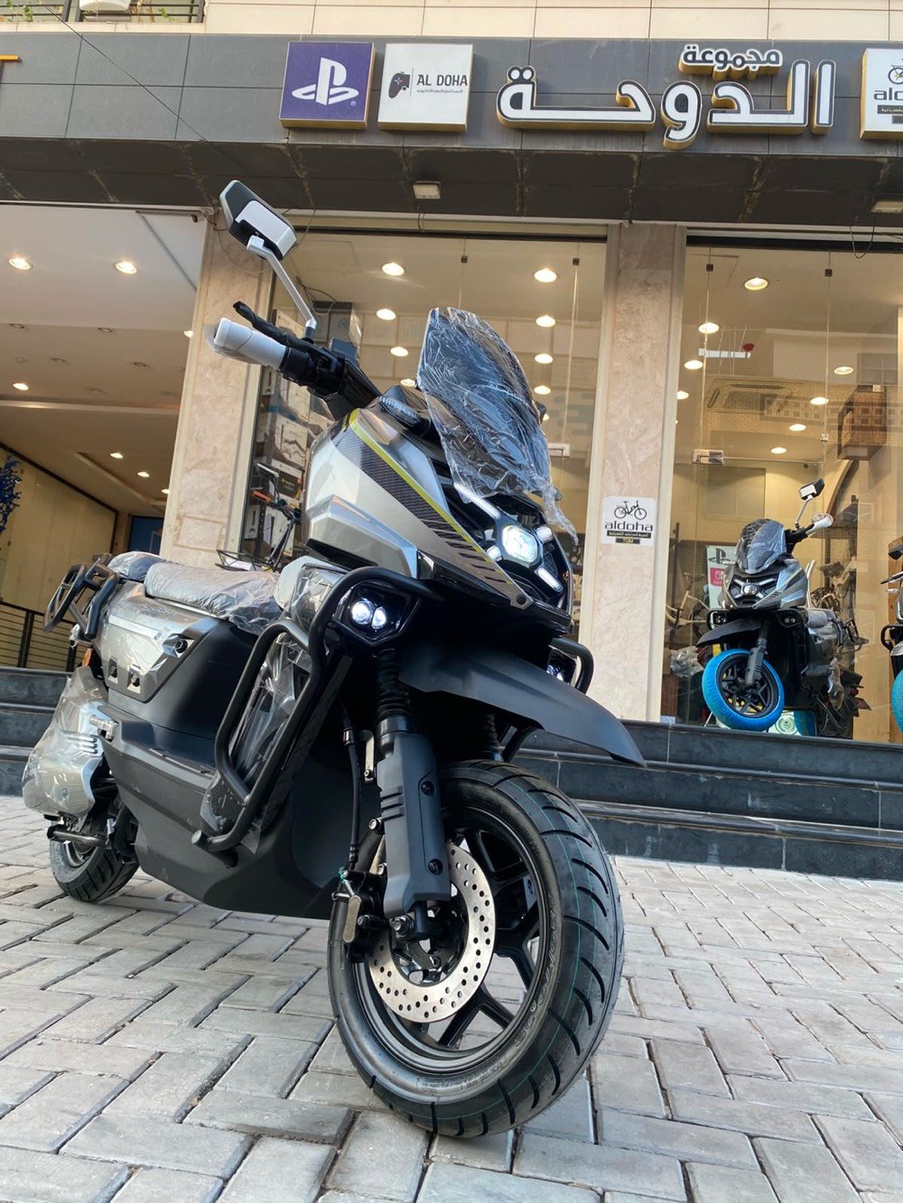 معرض الدوحه للدراجات الكهربائيه  
فرع زيونه يقدم لكم 
 دراجه Huodi 
بموديل WS
بماطور 3000 w من ماركه Huodi
ببطاريه ليثيوم فوسفات الحديد 55 Ah84V 
موقعنا زيونه شارع الربيعي مقابل مول الجوهره فرع مختبر اوئل الربيعي
للاتصال 
***********
***********
