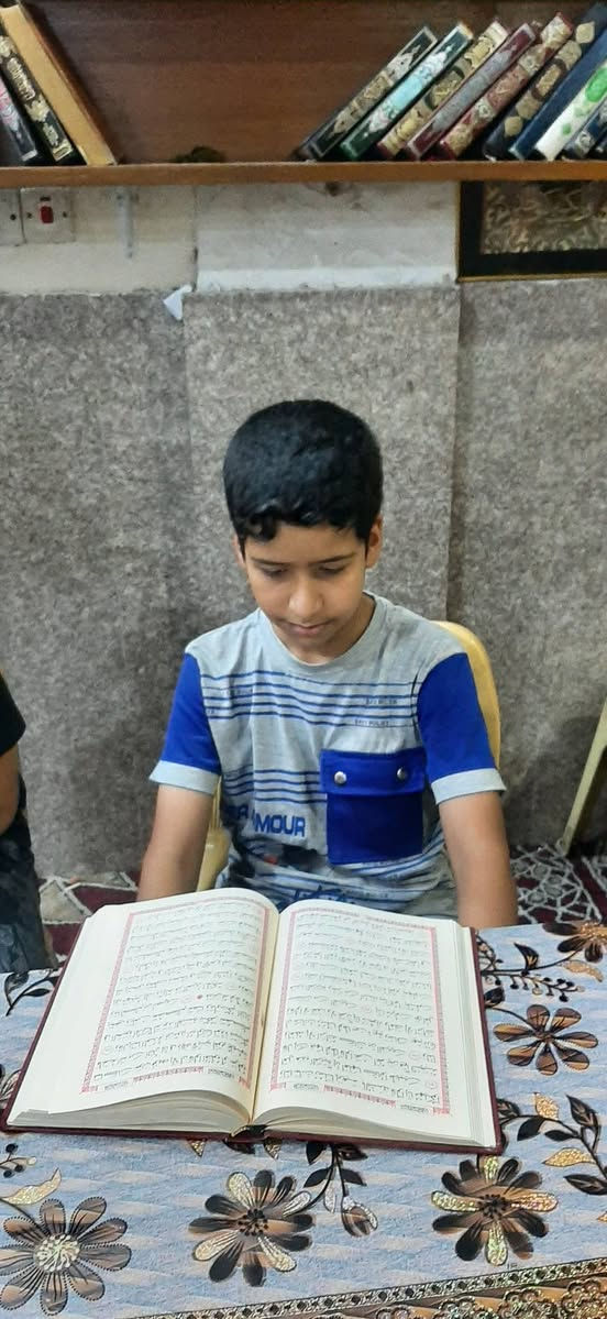 مؤسسة الإمام زين العابدين عليه السلام القرآنية 
درس استقبال وتهيئة البراعم الى درس حفظ القرآن الكريم ودرس احكام التلاوة والتجويد بإساليب متطورة لإنشاء طلبة واعين مؤهلين لكل الدروس .
بإشراف الشيخ سيد رياض ابو مصطفى المعموري وبحضور الإستاذ علي رسن الحميداوي  .
نسأل الله التوفيق والقبول لكل ابنائنا المتقدمين للتسجيل في مؤسسة الإمام زين العابدين عليه السلام القرآنية علمآ إن التسجيل مفتوح لجميع الفئآت وعلى مدار السنة اثناء الدوام مساءآ .
الشيخ سيد رياض ابو مصطفى المعموري الموسوي م.  مؤسسة الإمام زين العابدين عليه السلام القرآنية 
للإستعلام والمشاركة الاتصال على الأرقام ادناه 👇
وات ساب. *********** , ***********
