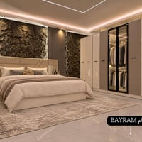 بايرام مودرن • ٧ قطع • سرير مخزن جك