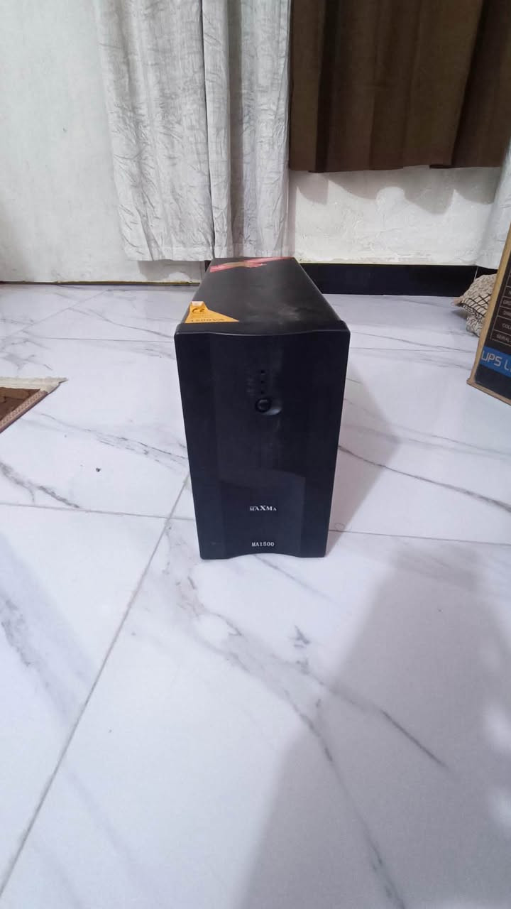 سلام عليكم
للبيع Xbox Series S، 
الجهاز مستخدم شهر ونص 
اصدار 2023 
جهاز نضيف كلش نضافتة 100/100
ما مفتوح الجهاز 
ويا UPS حجم 1500 أوف لاين 
اذا تريدهن سوة او مفرد عادي 
بلا نسبة لليوبي اس اكدر ادزة توصيل بس البلي 
تجيني تاخذة من البيت
ماكاني بغداد الزعفرانية 
*********** واتس
