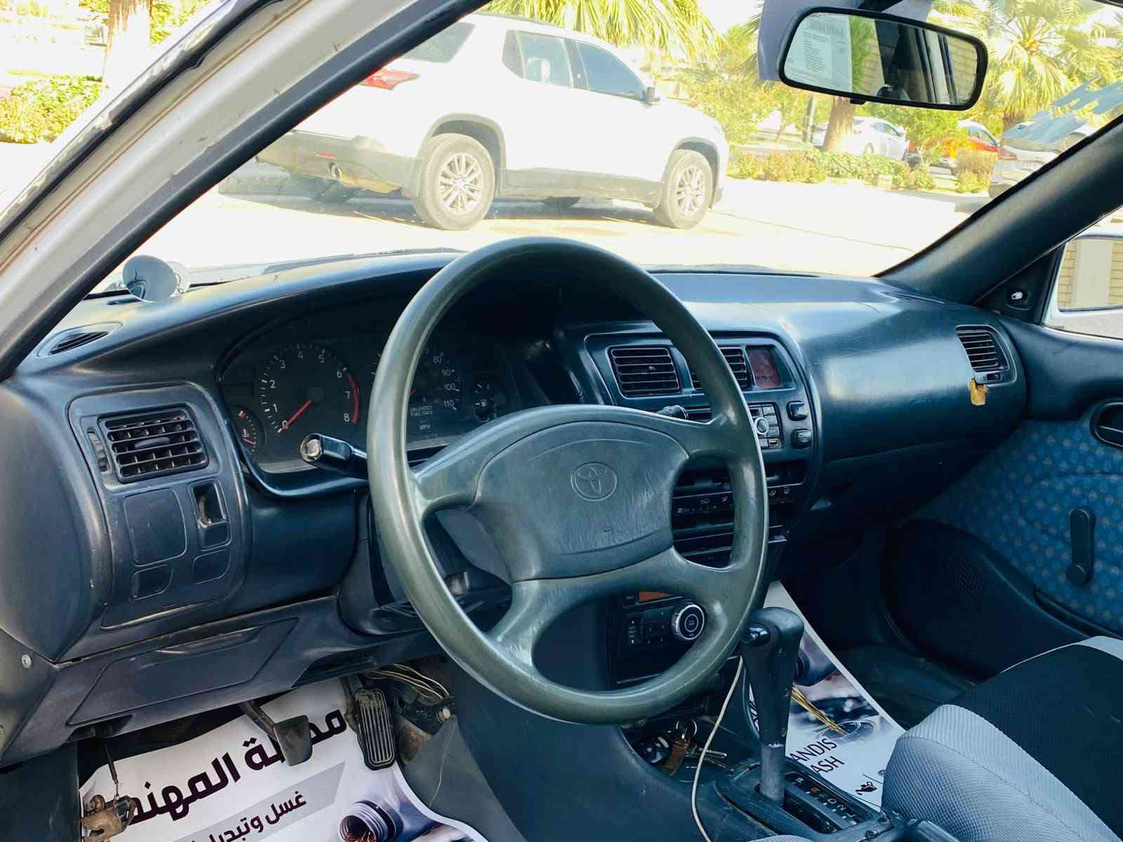 للبيــع تيـــــوتا كورلا. يسره بلاد  السعر 53 وبيه مجال 
المـــوديــل 1994 
  . مداور ثاني يوم   مصبوغه جماليه بدون لا ضربه ولا شي مكفولـة مــن العيــب الشرعـي.               
كيــر ومكيــنة مكفـولات. 
 حدادية خلفيــة اماميــة جيد 
مكان سيارة كربلاء الاستفسار انتصل علا رقم *********** كربلاء, العراق
