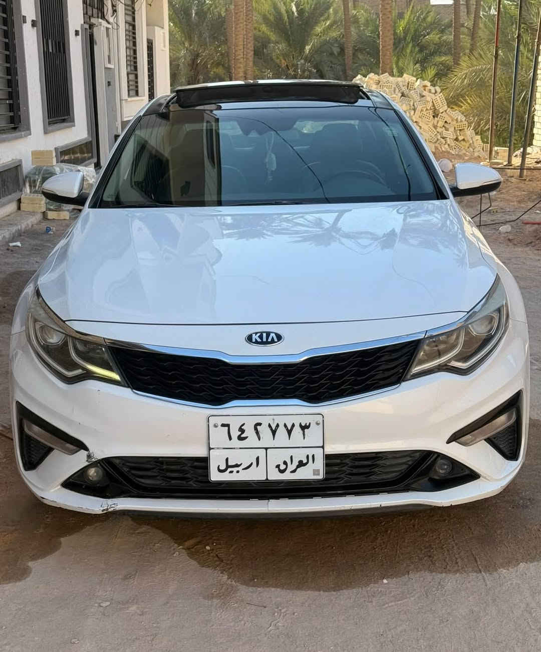 سلام عليكم. اوبتما ((2019))  S  

فول مواصفات

محرك 2400 GDI

 رقم اربيل  بسم شركة عدي وكاله باسمي  

الحادث باب الصدر تبديل وبارد بالجنطه بعلامه الكيا عدي بيه فيديو توضيحي 

*المواصفات*

بانوراما 

مراية تعتيم 

بصمه تشغيل وابواب 

لد نهاري امامي خلفي

لد باليدات ليلي نضام ترحيب

كشن كهرباء

كشن نص جلد ونص مخمل

تحكم فول

حساس خلفي

صندوق ذكي يفتح عند الاقتراب 

شاشه كبيره وكامرا  دواره

رادار جانبي 

رادار امامي 

سياقه ذاتيه 

رادار  توقف ذاتي 

تنبية خروج عن المسار

دواسات مال سبورت

دبل اكزوز  صالنصة 

دفيوزر مشيف بلادي اسود

سياره نضيفه كفالة الشواصي واللغود 

ماشيه70 mil
السعر 140 وبيه مجال للشراي 
*********** واتساب

نص مكتوب في الصور:
- Kia Optima S 2019 White 2.4L
- vin: 5XXGT4L34KG374034
- Final bid: $9725
- Auction: IAAI SOLD
- Lot number: 28818712
- Date of sale: 19.01.2021