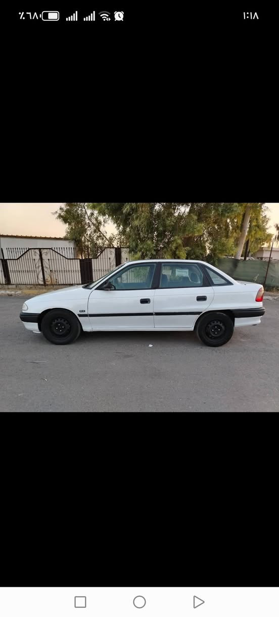 اوبل استرا
موديل 1993
أربيل سنويه 2031
المحرك حجم 16
الكير توماتيك
استيرن بور
قفل مركزي
الاتصال على الرقم
***********
***********

نص مكتوب في الصور:
- حمودي العاصي
- ٦٨٪ ٧:١٨