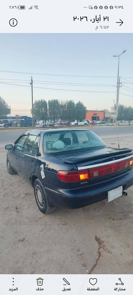 السلام عليكم
للبيع 

كيا سيفيا 

موديل 94

رقم بابل

مكينه مفتوح 

كير عادي 

كير مكينه حداديه 

كهربائيات كلها شغاله 

تخم تاير جديد 

صدر امامي خلفي جديد 

السياره مكفوله من الضربه والكص 

السعر25 وبيه مجال 

المكان بابل الشومل

***********
