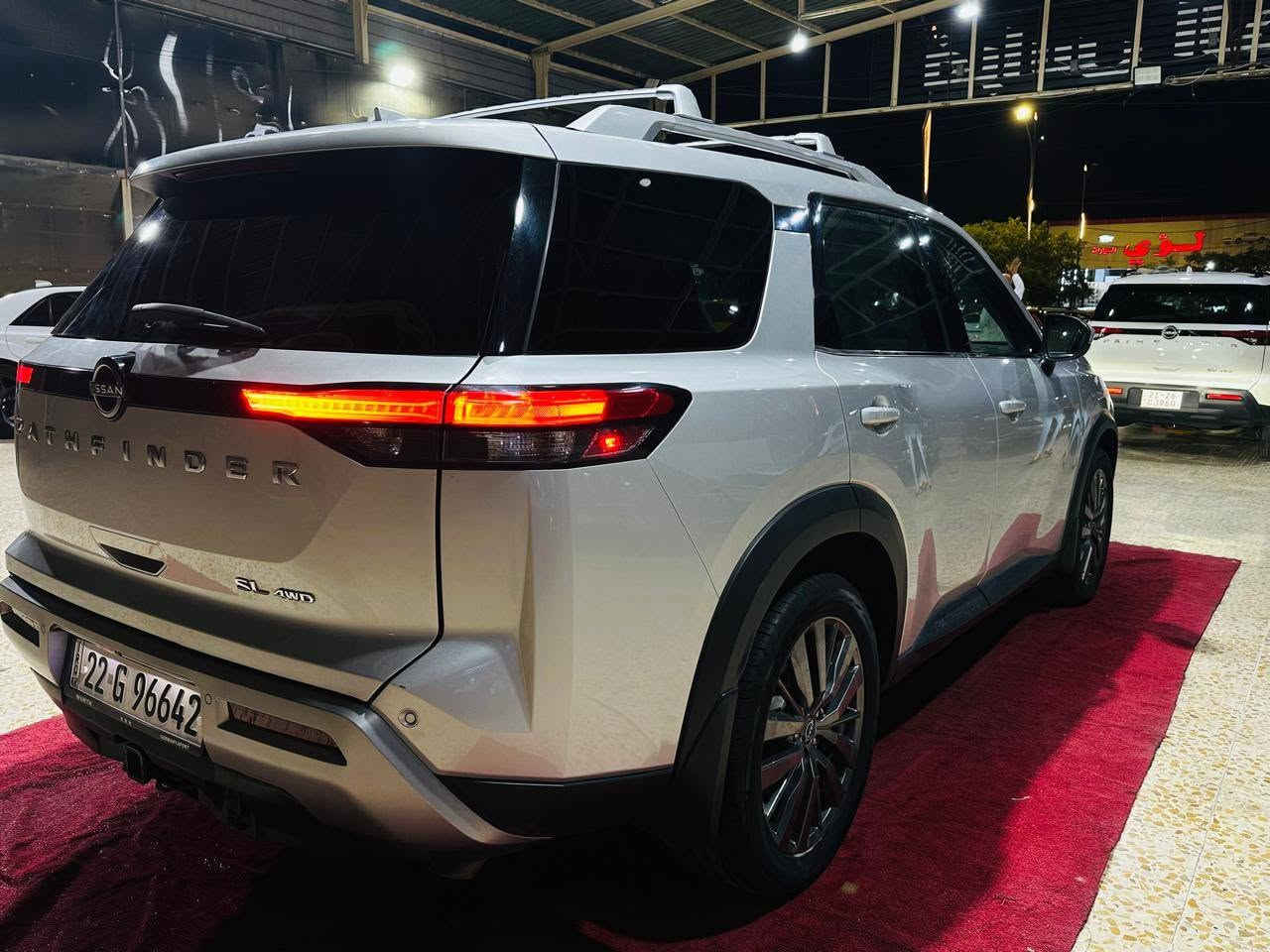 🔊(فرع كركوك) 

📌Nissan Pathfinder 2022 SL📌

♂️عداد المسافة 44000 mile

💵 (السعر/ 24000 $ ) 

♦️ (مرقمة رقم اربيل ) 

♦️المواصفات :

بصمة تشغيل
بصمة ابواب
تشغيل عن بعد (Remote Start)
صندوق شفط كهربائي 
فتحة سقف بانوراما 
رادار امامي (تحديد مسار)
رادار جانبي (نقاط عمياء)
رادار خلفي (تحذير من الاصطدام)
حساسات امامية+ خلفية
سستم سماعات BOSE
اوتو بارك Auto Park
كاميرات 360°
 فور ويل AWD  
كشنات جلد
كشنات ميموري
كشنات تدفئة+ تبريد 
كشنات خلفية تدفئة
كشن خلفي منفصل  
دشبول ديجيتال 
تبريد قطعتين لمس
تحكم وضعيات القيادة...Drive Modes 
شفتات + تحكمات استيرن 
هيتر استيرن
Apple Car Play
Android Auto 
هاند بريك بصمة
اوتو هولد Auto Hold
اوتو ستارت Auto Start
اوتو ستوب Auto Stop 
مانع انزلاق+ABS
شاشة كبيرة لمس+كاميرا
منافذ AUX+USB
وبقية المواصفات المعروفة

♦️(العنوان/كركوك شارع المعارض)

♦️للاتصال/

جنيد
***********
***********
