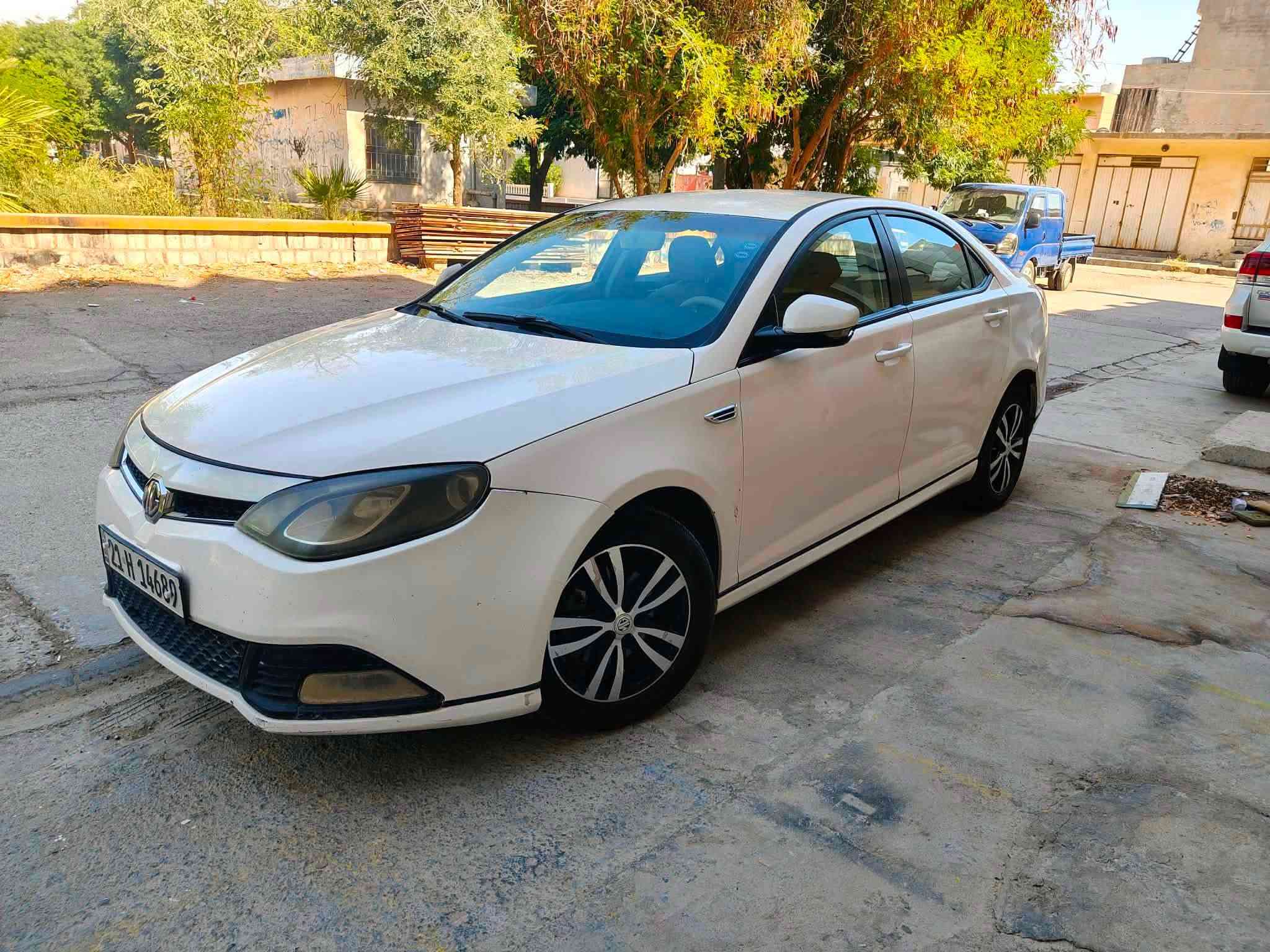 MG 6
2014
مكينه 18 مرغوب 
دووپارچه بوياخ بي ناو گرتن
158هه زار چوه 
ناوزه رده سه ياره گير تؤماتيك
سعري 59 مه جاليكي تيايه 
له كه لاره 
***********
