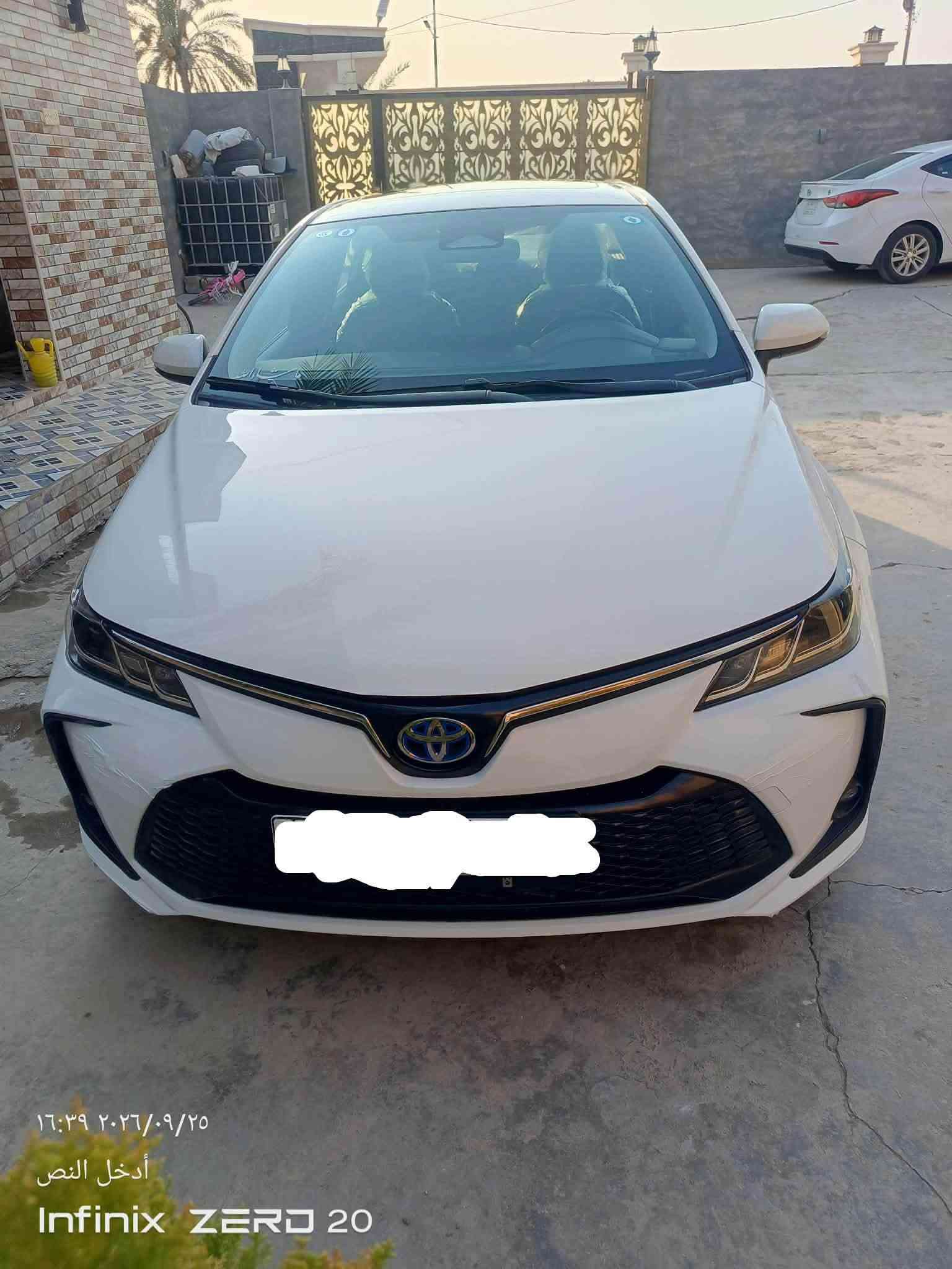 السلام عليكم 
كورلا 2024 هايبرد شكل الخليجي العلامه الزركه الباب الأول 
مكفوله كفاله عامه 
رقم بغداد الدولي تحويل مباشر 
فول مواصفات عدا كرسي كهرباء 
ماشيه 35 الف 
سياره جديده بعده ع وضع الشركه 
السعر 151 بيه مجال بسيط 
اللاستفسار 
اتصال ع الرقم ***********
العنوان الفلوجه

نص مكتوب في الصور:
- ١٦:٣٩ ٢٠٢٦/٠٩/٢٥
- أدخل النص
- Infinix ZERO 20
- ١٦:٣٩ ٢٠٢٦/٠٩/٢٥ أدخل النص Infinix ZERD 20
- ١٦:٣٩ ٢٠٢٦/٠٩/٢٥ ادخل النص Infinix ZERO 20
- 16:39 2026/09/25