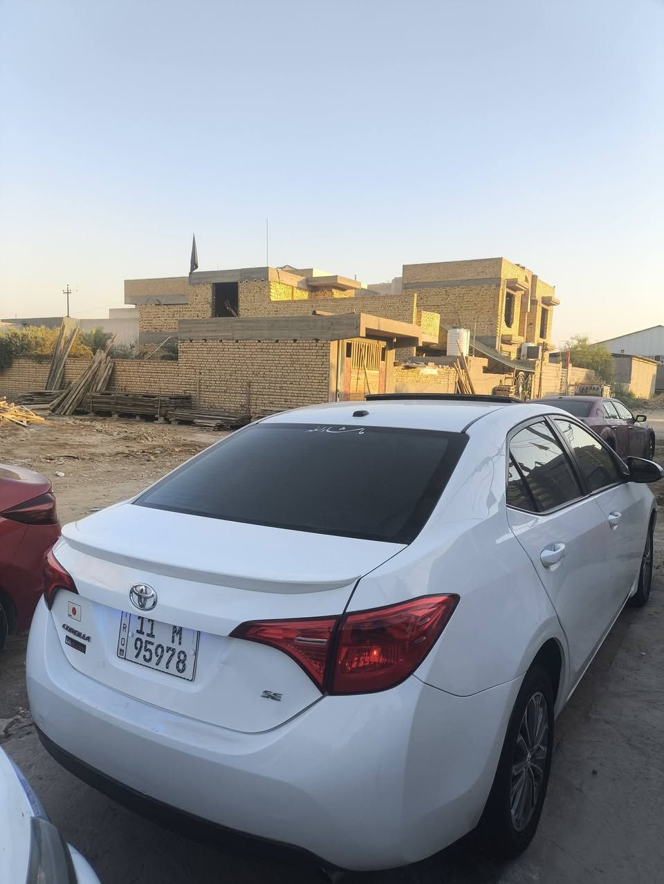 .السلام عليكم
كورلا2019 وارد امريكي 
كفاله عامه من الضربه والتبديل والصبغ  كير محرك تبريد حداديه خير من الله عليها ويل كب جديد وتخم تاير جديد موصفات الsمعروفه
كامل مواصفات  بصمه فتحه رادار شاشه  داخل جلد رقم بغداد انكليزي  باسمي  تحويل مباشر  صور السونار مرفقه مع الصور. السعر 125 وبيها مجال للشراي ورجاء جماعه الجوه120لحد يخابر
مكانها كوت 
للتواصل على الرقم ***********
