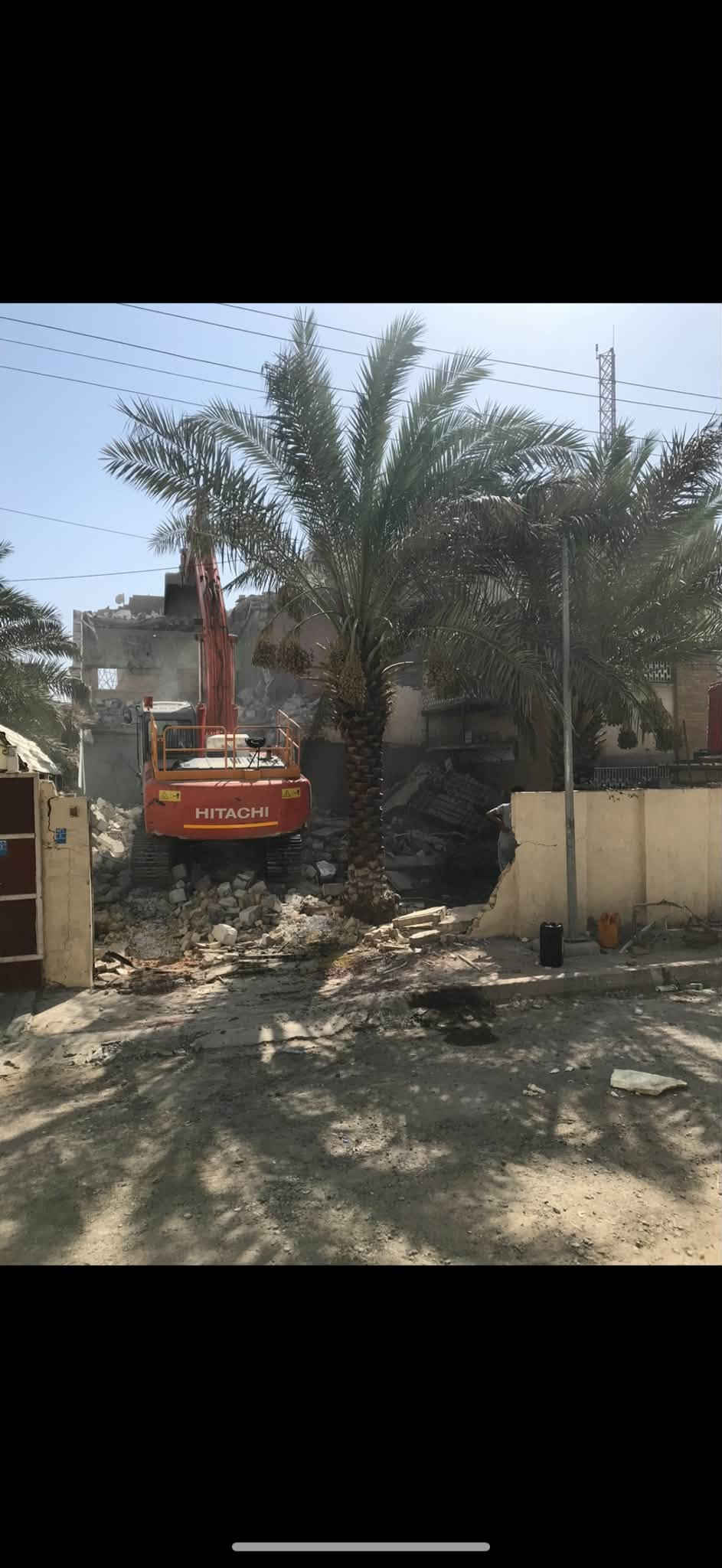 قطع بيت ٤٠٠م • تفليش ٢٠٠م • نقل أنقاض ودفن