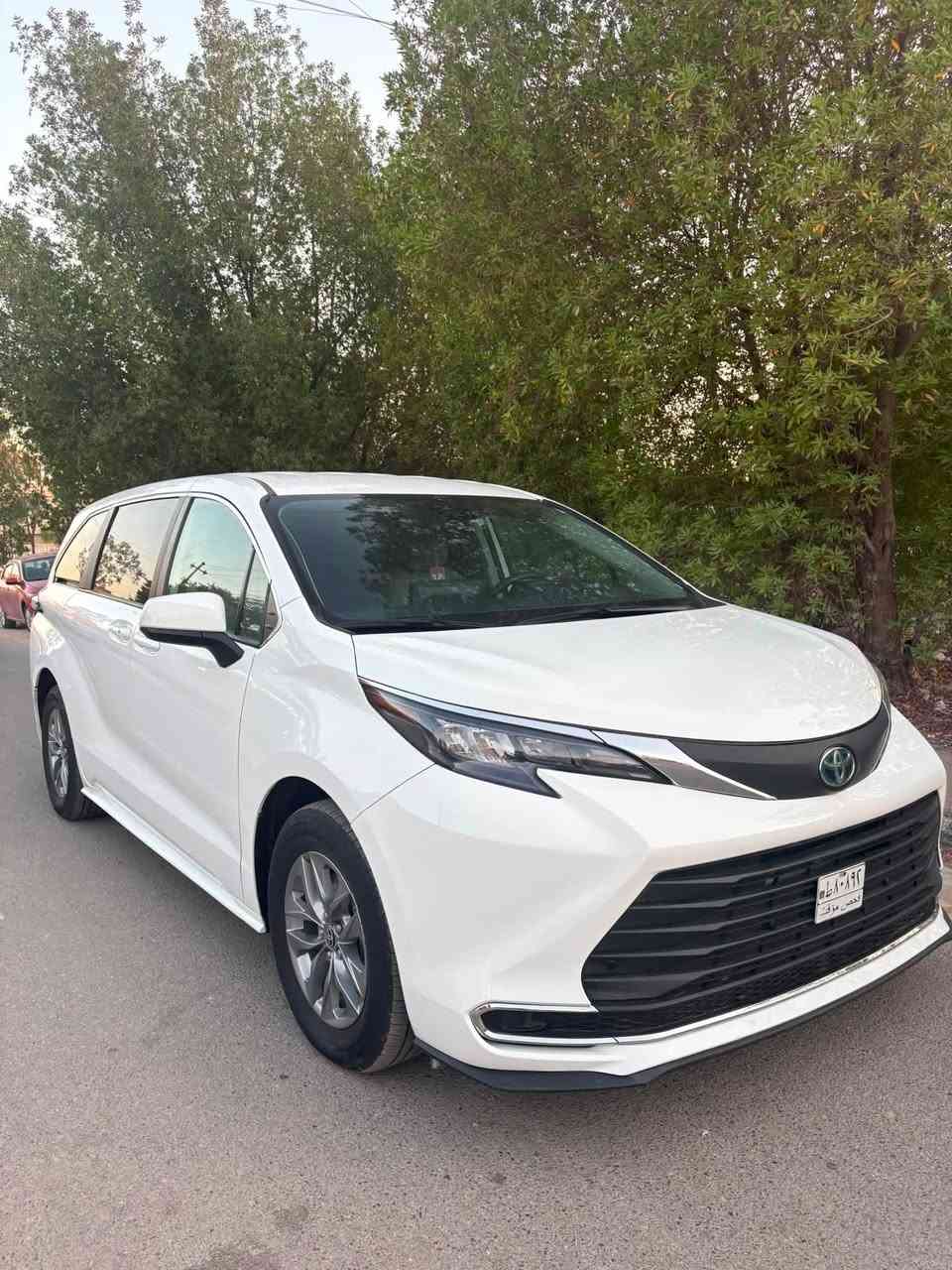 تيوتا سينا 2024 هايبرد
مواصفات le 

ماشية 21 الف ميل 

فحص مؤقت 

يوجد فيديو يوضح ضرر السيارة 

الضرر

صبغ بنيد فقط

فيديوو توضيح للضرر التصليح

غاز التبريد بلاد

الدعاميه ماله بلاد

بدون نقص 

المكان -بغداد -العامريه

سعر : 268 وبيها مجال 

للاستفسار : ***********
