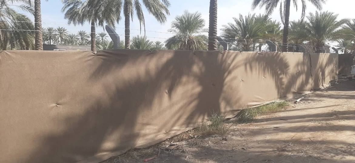 أسيجة BRC • تسييج أراضي • الصويرة