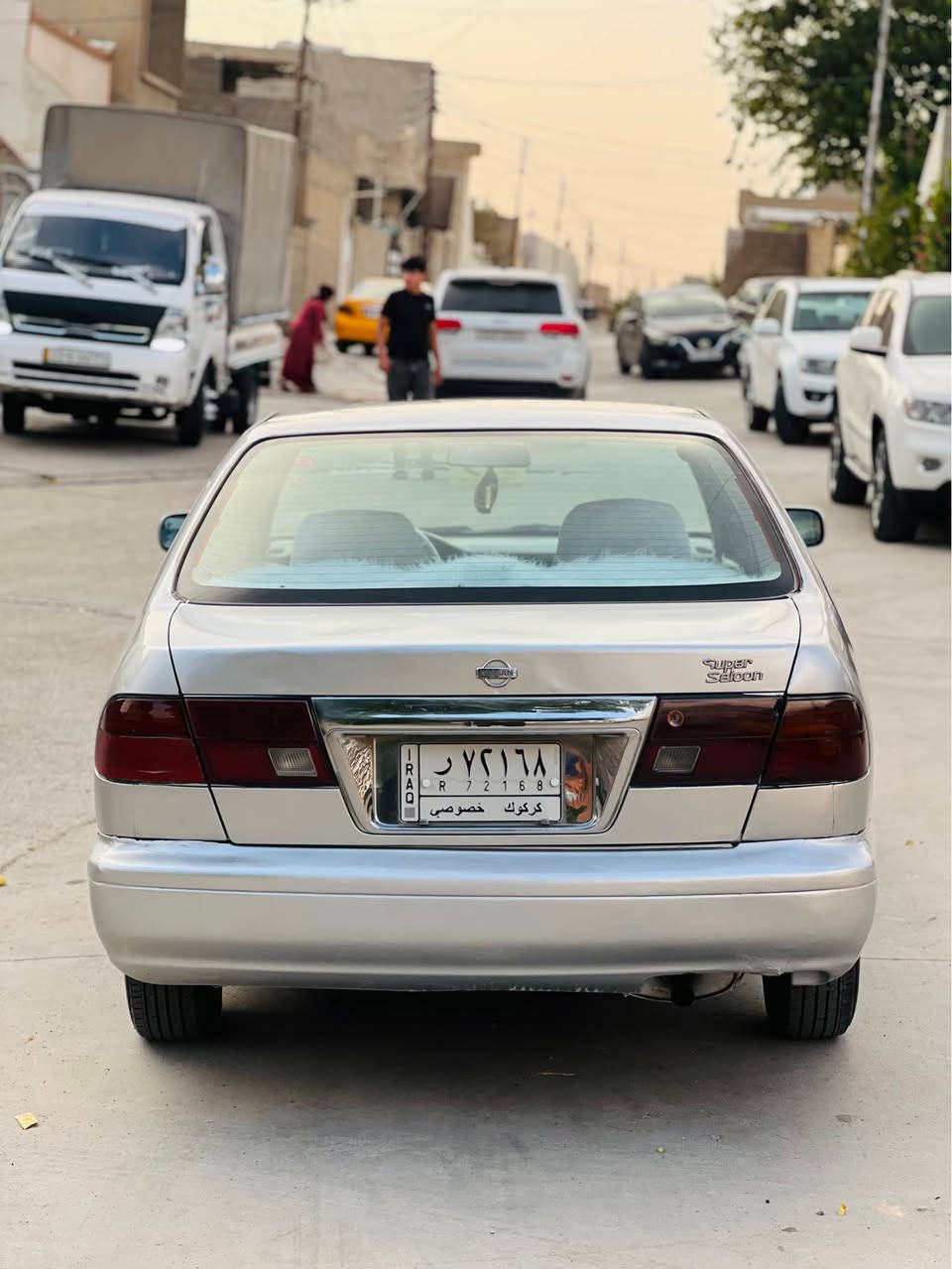 نيسان صني موديل 98  تبريد تلج  تتفاي شغل كير محرك شرط  كهربي شرط  بدون عيب سياره باسمي  عاج منهاي 2023        طيرات جديد بدون مصرف بيضرار باس جملخ وار بدون دوخل  سياره صيار 4 سناوت يمي مكن كركوك سعر 34 بي مجل قليل اخاون ماروس ولا قسط  *********** كركوك, العراق

