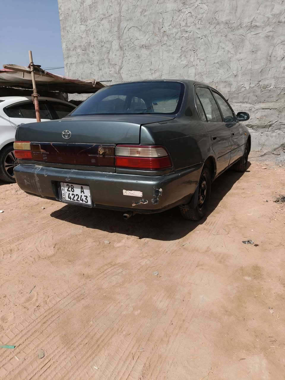 سلام عليكم كورلا موديل 1992 رقم نجف انكليزي سعره 37 بيه مجال تحويل ثاني  مكينه وكير مكفولات حداديه جديده تخم تايرات جدد كهربايات شغاله مكفوله من كص وعيب شرعي عنوان نجف وشراي ينتصل ***********

