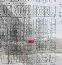 قطعه للبيع في النهروان طابو ملك صرف مساحه ٢٠٠ متر مربع ال ١١ الف   مفر...