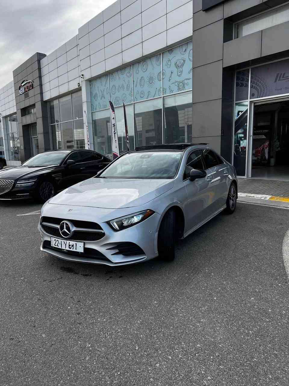 مرسيدس A-220
كت AMG بلادي
موديل 2022 

ماشيه 36 الف
رقم اربيل الجديد فحص وهزه جديد

W1K3G4FB9NJ360223

بدون صبغ - اريباك سستم
محرك ٤ سلندر بانزين ٢٠ توربو

مواصفات السياره فول للاخير
🛑 بانوراما 
🛑 داخل الكانترا مميز 
🛑 سترين amg 
🛑 داخل متعدد اللوان الاناره ٦٤ لون 
🛑 رادار امامي خلفي وجانبي 
🛑 كشن هيتر 
🛑 بصمه ابواب وتشغيل
🛑 شاشه ديجتال كبيره 
🛑 لايت لد زينون عدسه 
🛑 اوتو هولد اوتو ستوب 
🛑 اناره فتحات تبريد

مكان السياره سليمانية  
بدون اي نقص كير محرك صدر جاهزه صفر مسج
***********
***********

السعر ٢١٠ ورقه 💵💵  مجال بسيط
مکان/ سليمانية 
0️⃣7️⃣7️⃣0️⃣0️⃣6️⃣0️⃣6️⃣4️⃣6️⃣4️⃣ السليمانية, العراق
