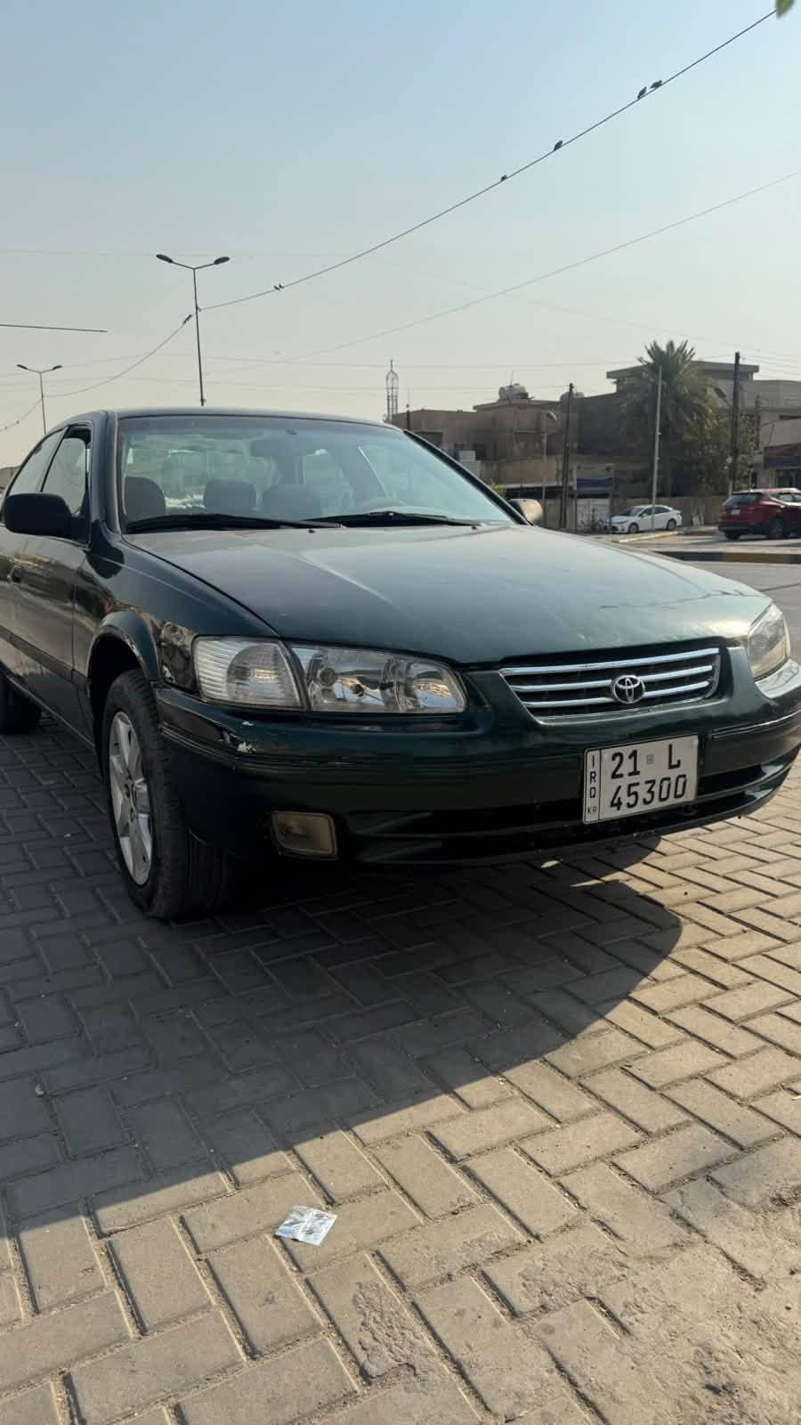 السلام عليكم للبيع تيوتا كامري موديل 2000
مكينه 2200 ام الچف
السياره داخله دشبول وبطاين وكشنات كلش جديد
مكينه وكير مكفولات
تخم تاير جديد
باتري جديد 
تبريد شغال وثلج بس الروله مال كمبريسر كايمه
السياره مصبوغه عام تعمير كركوك 
السياره ترايك وين متريد 
نقص بيها درايمً شفت جهه السايق
روله كمبريسر تبريد
دبل خلفي واحد
رقم سليمانيه مميز باسمي رقم وهزه وسنويه جدد
مكاني بغداد حي العامل 
***********
السعر 68 وليها مجال
