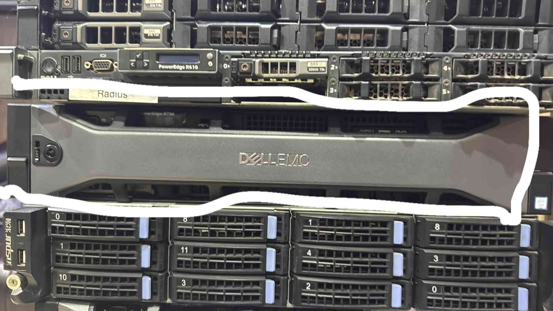 سيرفرات ديل • سيرفرات HP • KVM 16 بورت