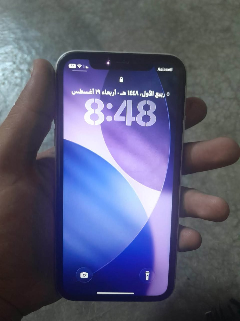 آيفون 11 عادي
جهاز كل بلادي مافتوح 
بطارية ٧٧
مكان تركلان
***********
