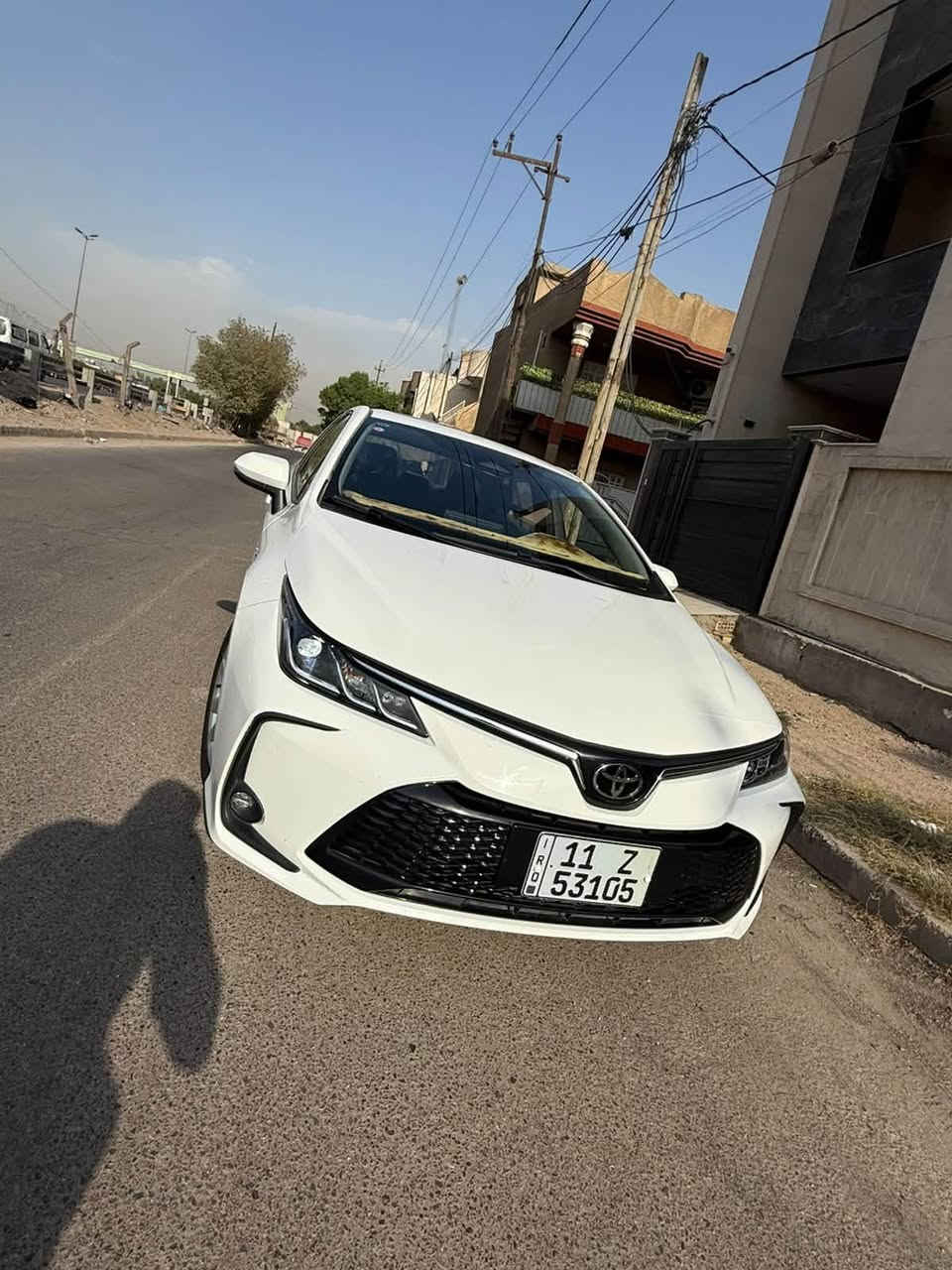 السلام عليكم 
كورلا هايبرد 2025 
الشكل الخليجي السيارة كفالة عامة من الصبغ و التبديل و البارد كفالة عامة 
ماشية 15 الف
السيارة جديدة كلش 
كشنات جلد 
اوتو هولد
تحديد مسار
قطعتين تبريد
بصمتين
رادار حساس امامي خلفي 
مكان السيارة بغداد الدورة شارع 60 
السعر 162 
الرقم ***********
