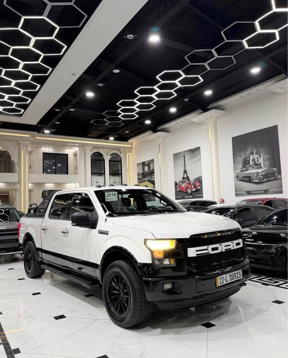 فورد F150 وارد امريكي موديل 2016 محرك V8سلندر مواصفات لاريات فول شاشه كاميره خلفي بصمه شغال عن بعد كشنات كهربائي كشنات جلد كشنات تتفيه تبريد خلفي اشايرمريات ويل كروم حساس‌خلفي تحكم استيرن تحديد سرعه بدي قصير باب جبير يعني مرغوب فور ويل يعني دبل اكسل بعد هوايه مواصفات بيها سياره مكفوله من اي نواقص كله بشرط ضرر بيها ٥ قطعه واشويه من قماره بدون بدون دواخل بدون شخوط بدون بقسات كله بشرط كير محرك بشرط سياره مرقمه رقم سنويه جديد بشرط تحويل اووكاله مكان سياره إربيل معرض دلو 👑 كارس سعر. 153$🔥😳
مراوس اراوس 

*********** وتساب
*********** و أربيل, العراق

