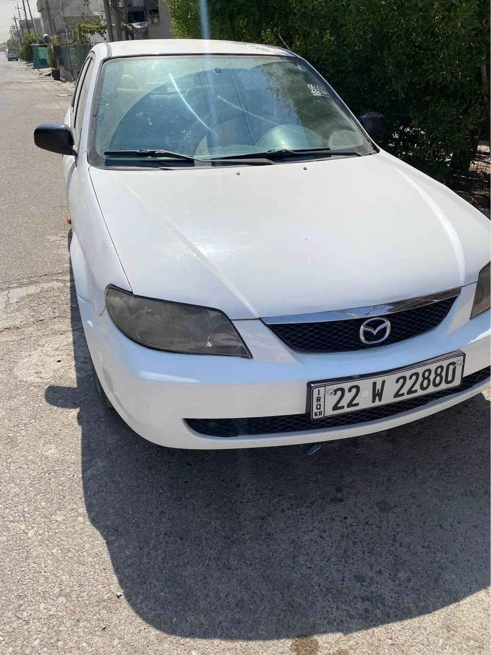 مازدا ٣٢٣ تۆماتیک مۆدیل ٢٠٠٣ تەکسی بوە کرایتە خسوسی سەنەوی و هەزەی نوییە گیر تۆماتیک جام توماتیک قفل مرکزی مەکینەو گیرو بی کیشەیە تەبریدە 
*********** أربيل, العراق
