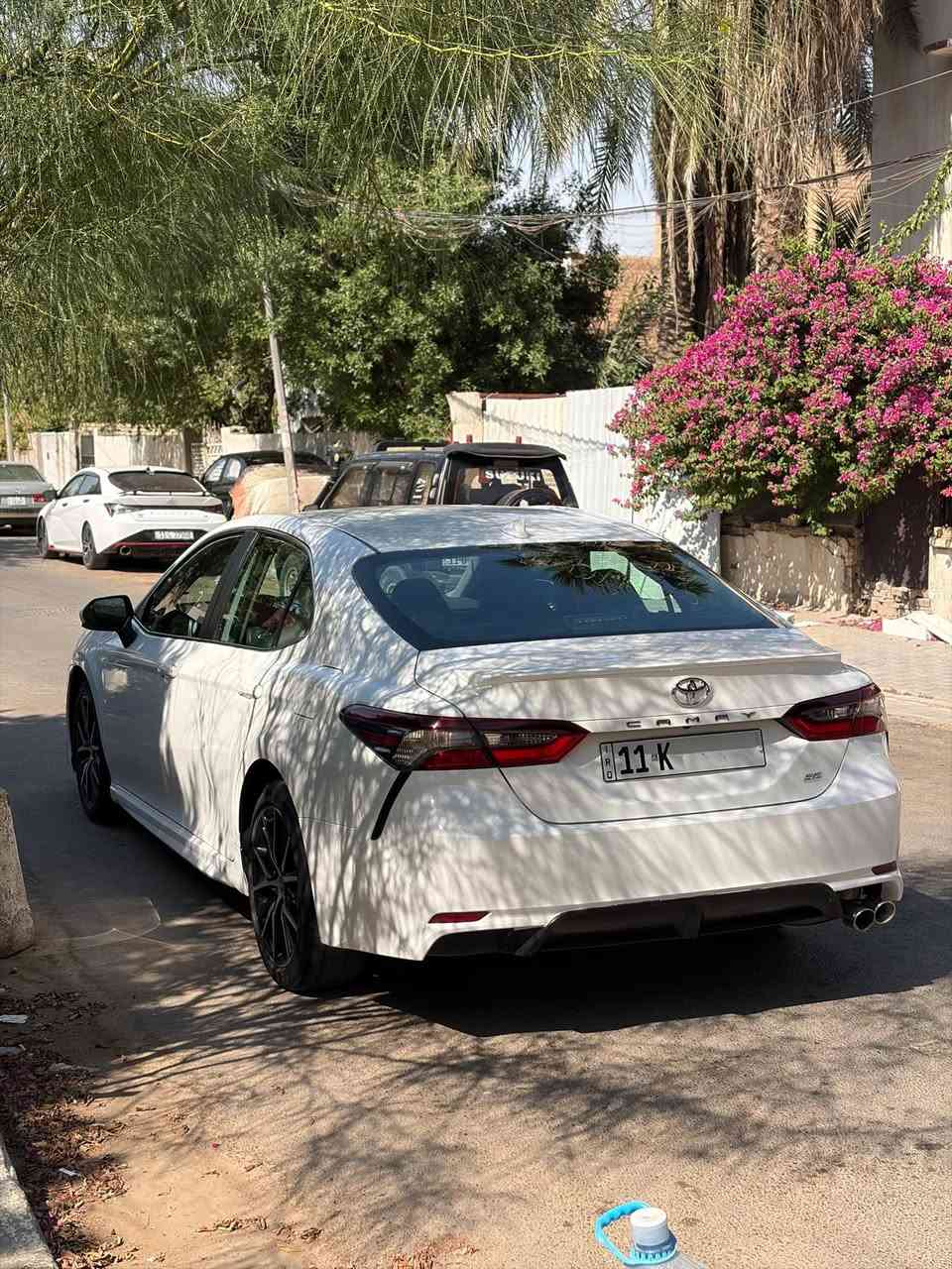 السلام عليكم 
للبيع كامري موديل 2024 SEلون ابيض رقم بغداد
المواصفات
كشن كهرباء  كشنات جلد رادار امامي شفتات ستيرن كامرة وشاشة 
السيارة حادث سطحي صبغ اربع قطع شغل مرتب والجاملغ الخلفي بارد بدون دواخل
ايرباك بردة 
السيارة كاملة اي نقص ما بيهة
ماشية :٤٧.٠٠٠ ميل
السعر : 185 
للاستفسار 
***********
