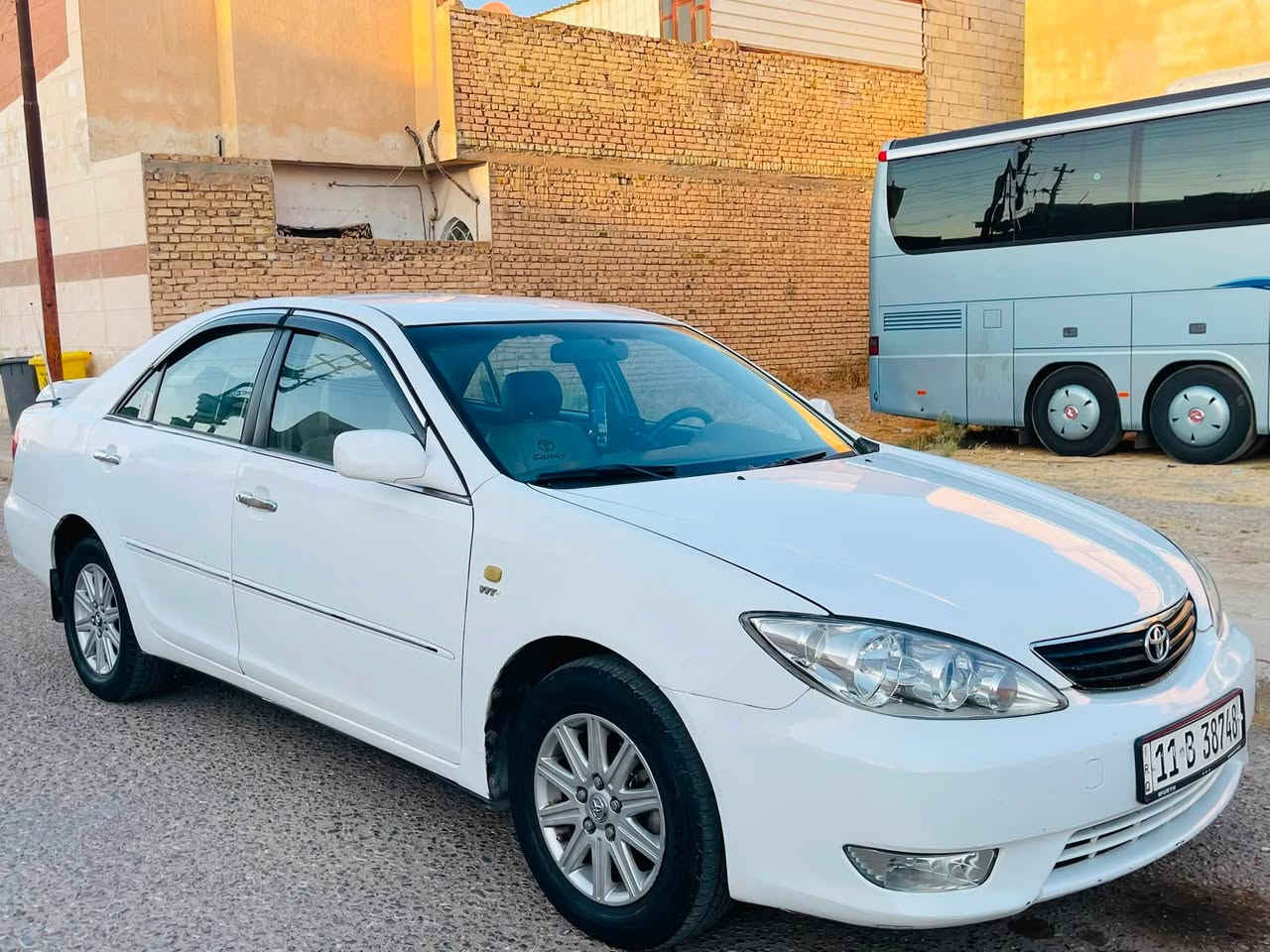 كامري ٢٠٠٦ 
محرك 4 سلندر 
كير ومكينه كفاله
تبريد ثلج ❄️ 
السيارة مصبوغه عام اثر تگشير الصبغ بدون دواخل
رقم بغداد بأسمي تحويل مباشر
مكان السيارة صلاح الدين قضاء بلد 
السعر ٧٩ $ وبيه مجال
الهاتف ***********
