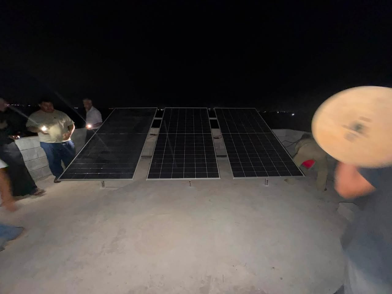 منظومة شمسية • بطاريات ليثيوم 10كيلوواط • قريه الهويره