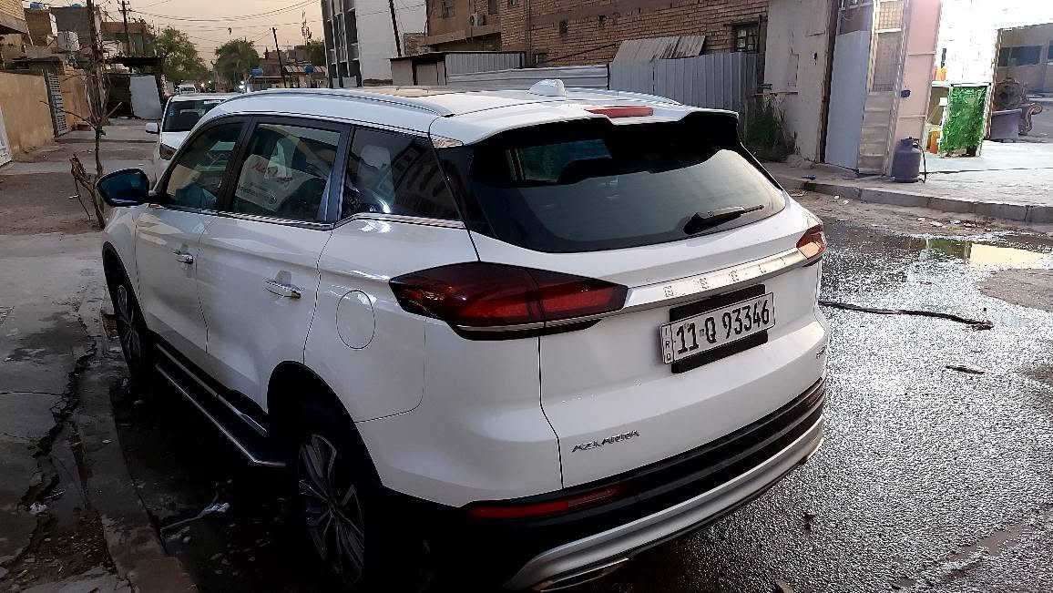 Geely Azkarra 2023
مكفولة من الشخط على وضع الشركة والضمان مستمر صيانة مجانية

ماشية  55.000 كيلومتر قابلة للزيادة

محرك 1.5 تيربو 

محرك صنع بشراكة جيلي وشركة فولفو السويدية

عدد الاحصنة : 177

كير 7 سرعات دبل

3 مودات قيادة

قبضة كير كهربائية مع خاصية التحويل للگير العادي

فول بانوراما

كامرات 360 درجة

حساسات مطر تشغيل ذاتي

ويل قياس 18

تبريد قطعتين 

كرسي السائق كهربائي

اوتو هولد

نظام مساعدة على نزول المنحدرات

وكامرات امامي وخلفي 360 درجة 

تحديد سرعة 

 قفل سرعة 

حساسات 360. 

8 سماعات محيطيات

مري كهربائي وشفط

التجوة الوسطية بداخلها فتحة تبريد تصير مثل ثلاجة صغيرة

مراية وسطية Auto-Dim

شاشة وسطية حجم 12.3 مع كار بلي وشاشة السائق دجتل متغيرة الثيمات ثلات انواع 

لايتات السيارة فول LED امامي وخلفي

ترحيب ذكي بالانارات مع غلق النوافذ اوتوماتك في الخروج - فتح قفل بالاقتراب من السيارة اوتو  جامات 4 اوتوماتك صعود ونزول

سيارة فول مواصفات مكفولة كفالة عامة من الصبغ والبارد والحار والشخوط

رقم بغداد سيارة بـأسمي تحويل مباشر

مكان السيارة - بغداد -البياع

للاستفسار على الرقم

👇👇👇

 ***********آسيا

***********كورك

متوفر واتسآب بغداد, العراق
