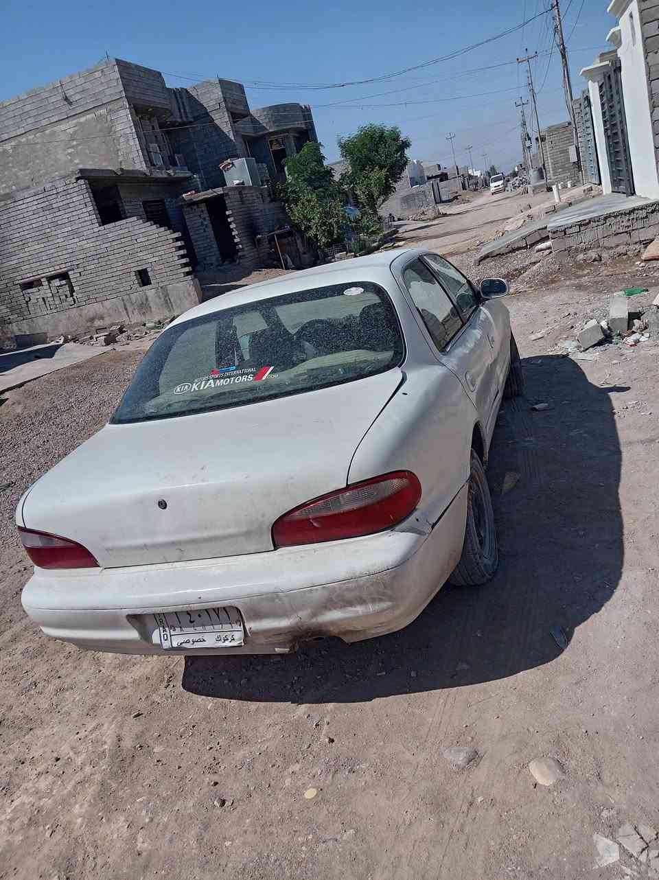 السلام عليكم كيا كريدوس موديل ٩٥ رقم كركوك شرط التحويل سنويه صاقطه كير (اتوو) ومحرك شرط مكينه ١٨ مفتوح  منضومة تبريد كلها مجوده السياره فقط نقصها البريك محجر والمشط يذب دهن قيل جداا  الباقي كلو شغال كهربايات كلها شغاله اتريك وين ما يعجبك السعر 18  ورقه وبيها مجال مكاني قضاء العلم  ***********
