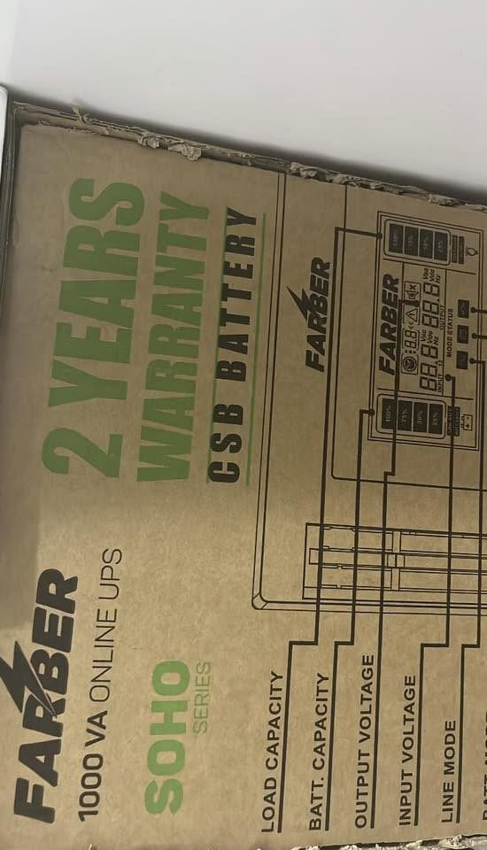 مربحا
Ups online 1kv FARBER soho series 
اشتريته قبل شهرين الاستخدام ١٠ ايام فقط بسبب عدم التفرغ
سعره حاليا مثل ما واضح 292 الف للجديد
ابيعه ب235 اخو الجديد وبي مجال حگ الجية
كل ملحقاته وصندوقه موجودة
المكان بغداد الشعب (ماعندي توصيل)
للتواصل *********** واتساب
