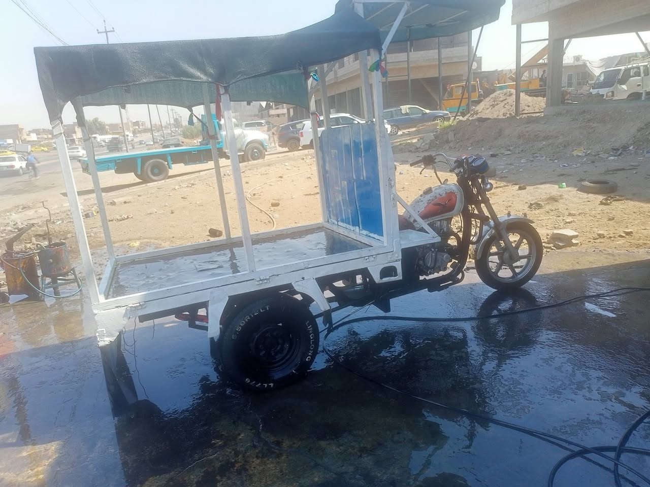 للبيع ستوته مال رزق مكينه معمره جديد شاصي نضيف السعر 750 الصفايح والباب موجودات ***********
