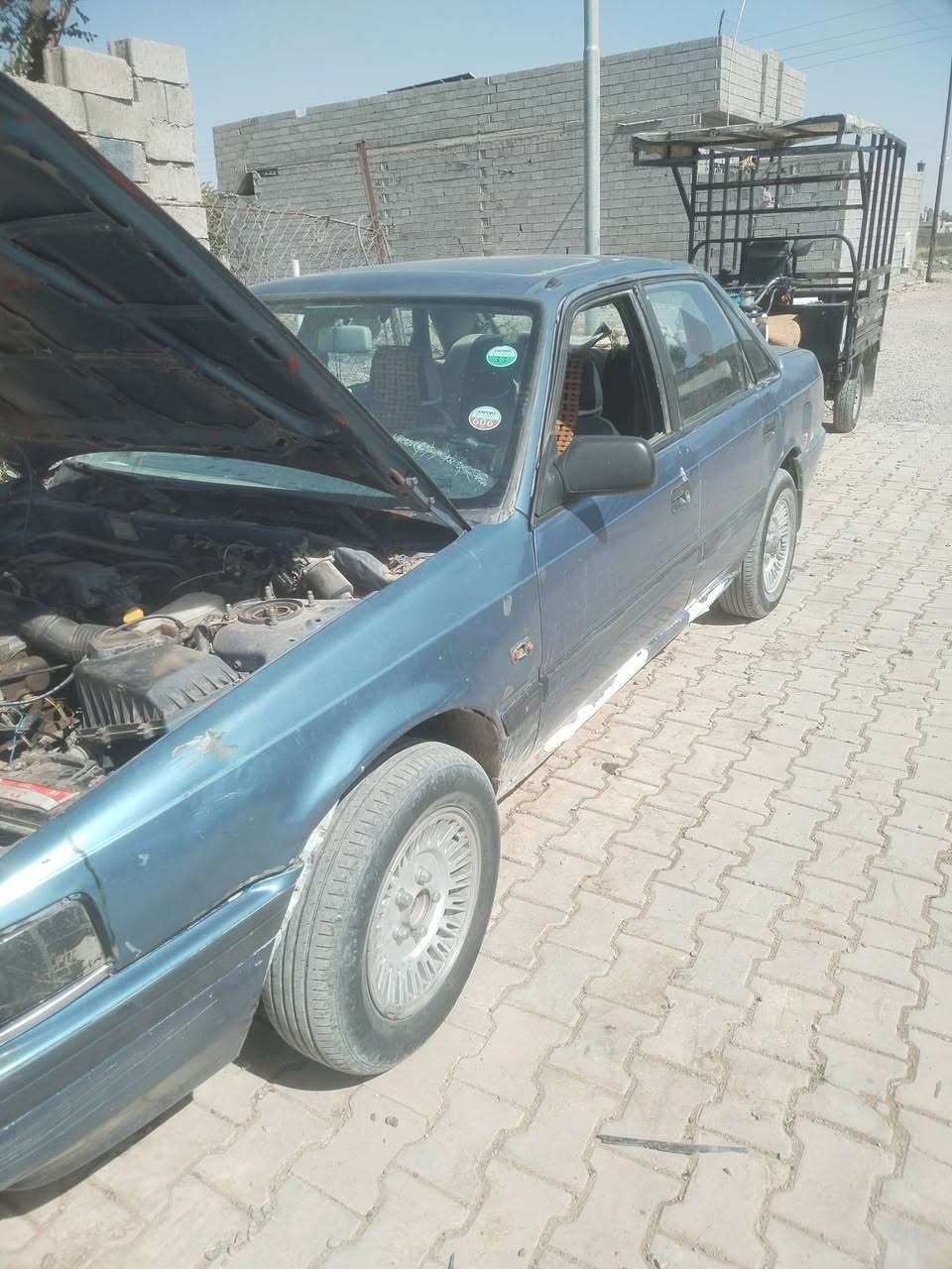سلام عليكم سياره للبيع مازده 626موديل 90بيها نوزل واكف او سنويه صاقطه او للاستفسار اتصل ***********
