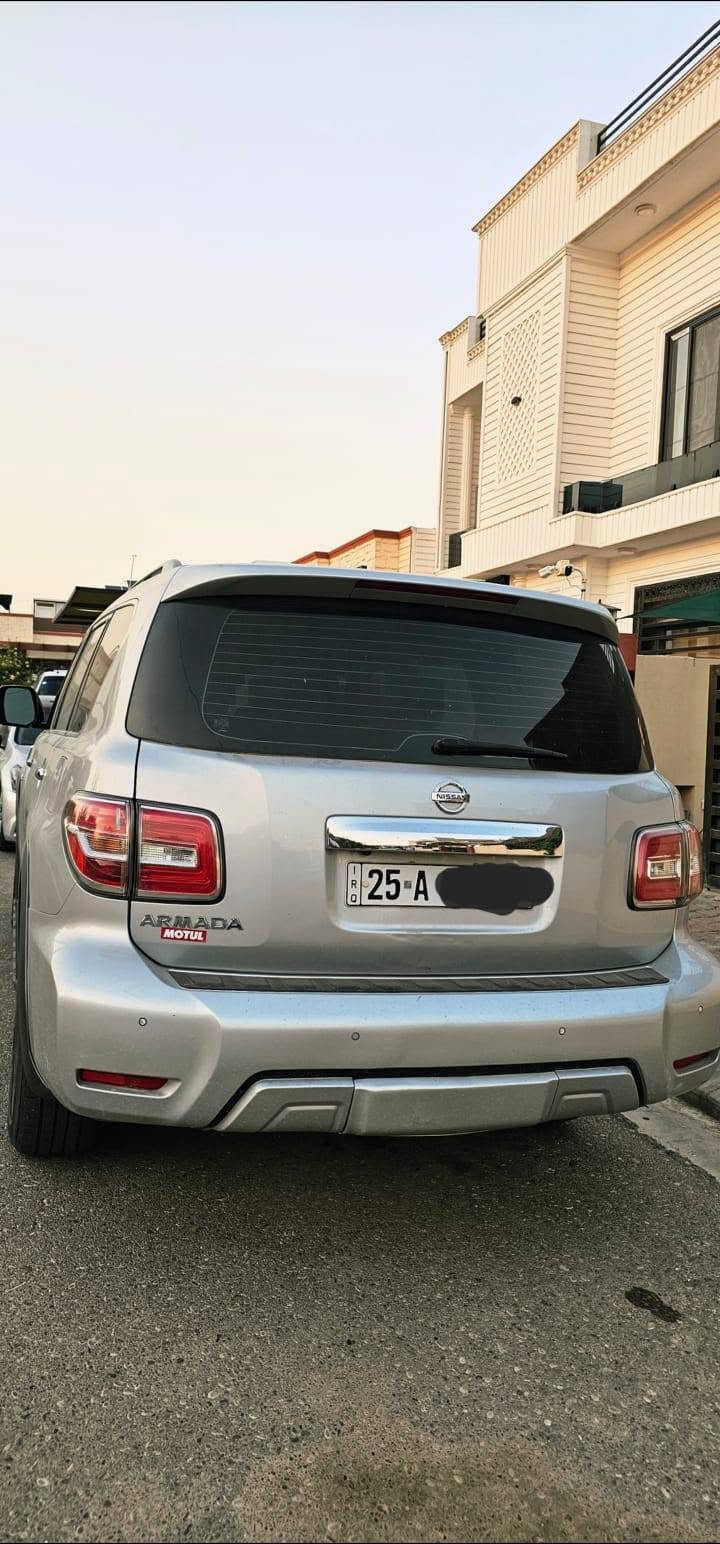 سلام عليكم
Nissan armada 2018
سياره كلين تايتل بدون صبغ بدون تعديل بدون جلح فقط بنيد مفتوح علمود طلعنا مكينه بره سوينه إدامه و رجعناها
تايرات جدد
سياره فول عدا فتحه
صدر امامي و خلفي مسويها جديد شرط
دواخل سياره دوشمه جديد
لايتات زينون و عدسه جديد
هزه براد جديد بطاقه بانزين بيها
تحويل او وكاله
مكينه كير اكسل لوك شرط مكينه مفتوح جعوب و ظاغطه مبدلين فقط و كال غراض جايبه اصلي  انطيك مكينه شرط
ماشي 142 فقط
سياره مال بيت نظيف جدا
سعر 174 ورقه و بي مجال
*********** كركوك, العراق
