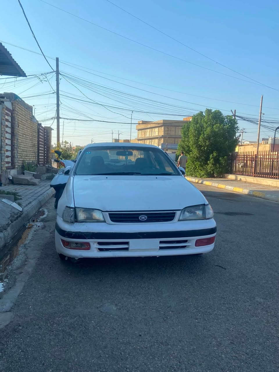 متاح كرونه فرخ بطه 94سياره جاهزه خير من الله ضربات بسطه وخفيفه جاملغ خلفي وجاملغ امامي رقم بغداد مشروع وطني باسمي سنويه 29  رقمي ***********
سعر 48

