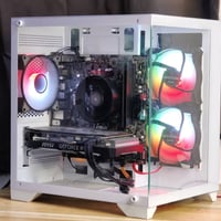 تجميعة للبيع بمواصفات قوية وشكل مرتب مع ضمان حقيقي 🌟 💠GPU: Nvidia RTX ...