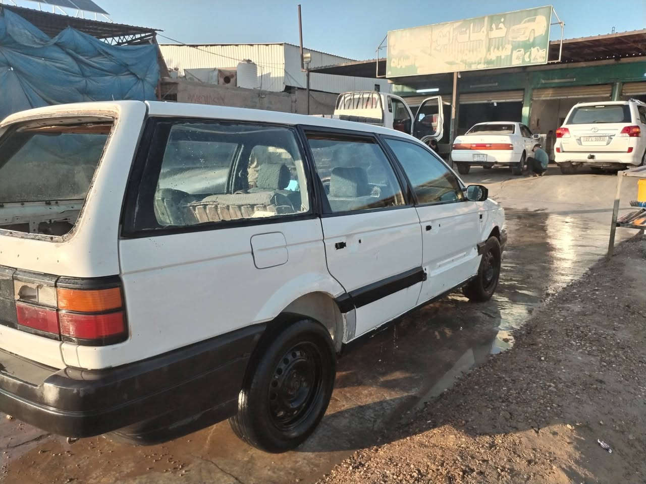 كولف باصات رقم صلاح الدين فحص جاهزه من كلشي وناعمه بس بدايت تبخير السعر 12 وبيها مجال عنوان سامراء والاسحاقي ***********
