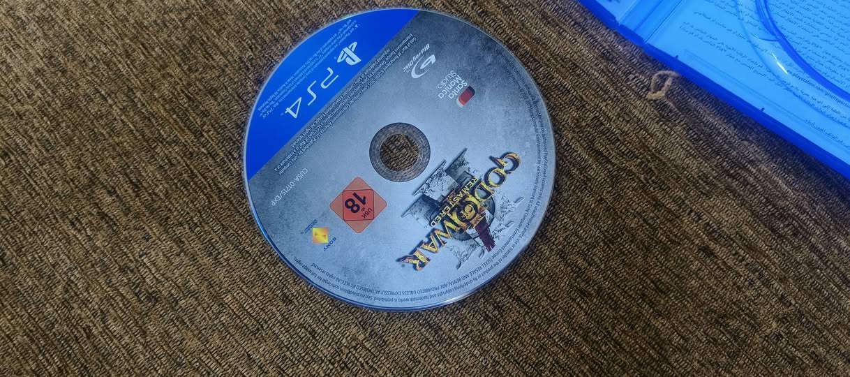 سلام عليكم 
قرص GOD Of WAR 3 REMASTRED  |——/ps4
قرص ب نظافة عالية ٫مستخدم أسبوع واحد فقط 
سعر القرص 15 الف قفل
توصيل لجميع المحافظات 5
للتواصل واتساب ***********
إذا قريب عليه تجيني تأخذه
