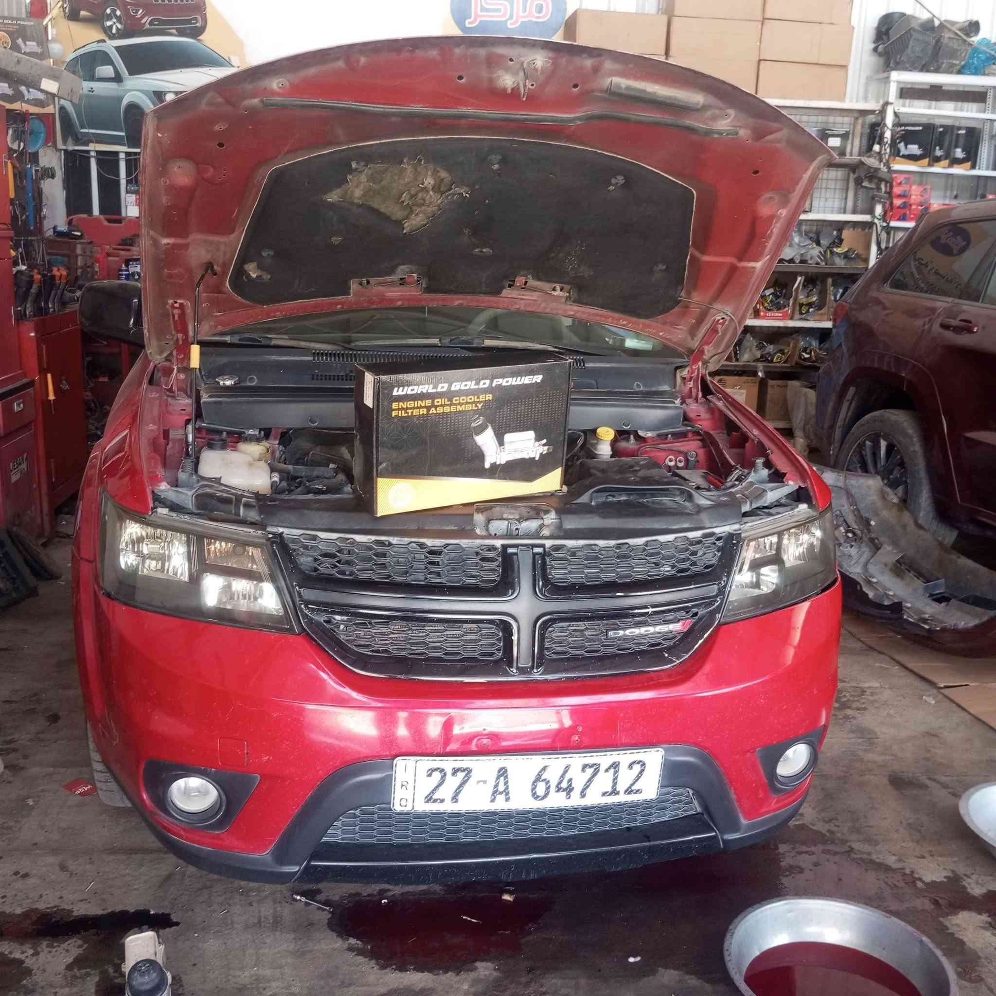 تحيه طيبه لكم من مركز موبأر الامريكي برمجه وتحديث
دوج جورني مكينه 2400 ادامه  تنظيف نوزلات تبديل ابلكات تنظيف جويتر تبديل فلتر شوته تبديل فلتر بانزين 

دوج جورني مكينه 3600 خابطه ماء ودهن  تبديل البراد الدهن فافون 

دوج جورني مكينه 3600 تبديل حساس ABS تبديل راديتر هيمي 3 خطوط برمجه مراوح ع درجة 94 

دوج جيب لاريدو تريب نار تم معالجة العطل 

العنوان الناصريه الثوره نهاية الشارع المركز السايدين 
***********
***********
