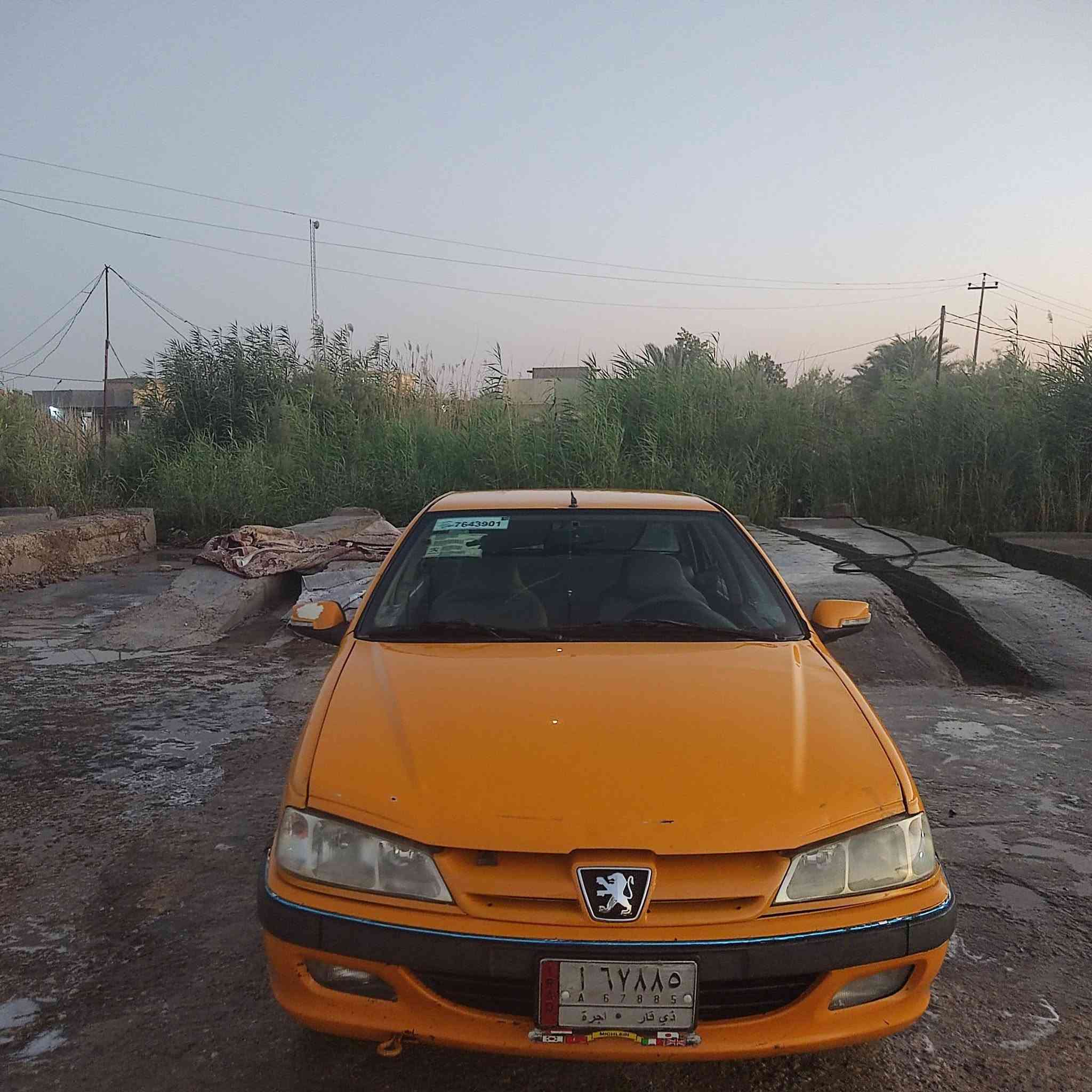بيجو بارص 2018
كير مكينه تبريد ع الفحص 
زوج تاير امام جديد 
مصفره هيائه وخرامات كامله 
موجود وكاله بالديوانيه تريد مداور 
السعر 44 وبيه مجال قليل 
تواصل ***********

