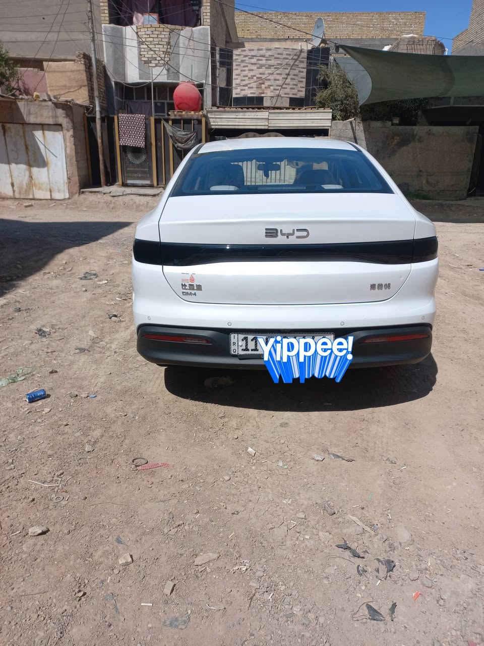 السلام عليكم من رخصت الادمن للبيع بيوايدي سيل فايف بيها بارد بل صندوك الصور موجوده بل منشور ماشيه ١٩ الف الكلي السياره مغلفه ارضيه وكشنات وصندوك السعر ١٩ وبيها مجال  رقم ***********

نص مكتوب في الصور:
- Yippee!