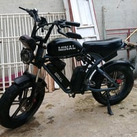 للبيع دراجه نوع مينال حجم 26 هي دراجه عاديه بايدار وهي كهربائيه مع مسا...