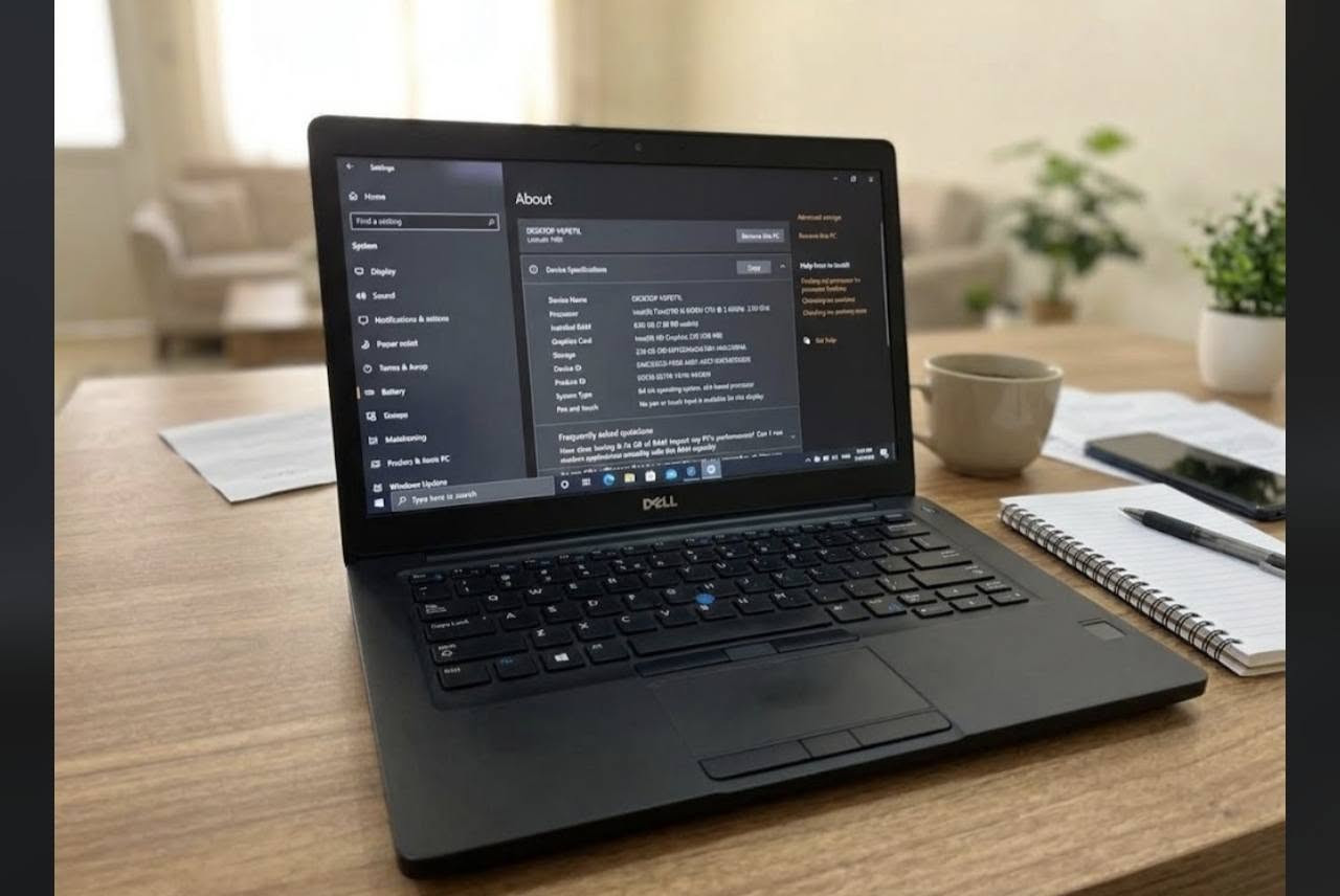 💻 للبيع: لابتوب Dell Latitude 7480 (بحالة ممتازة جداً - كالجديد)
جهاز عملي وأنيق من الفئة الاحترافية (Latitude)، خفيف الوزن، ويتميز بأداء سريع وسلس بفضل هارد الـ SSD. ممتاز جداً للدراسة الجامعية، الأعمال المكتبية، التصفح، وإدارة الأعمال.
وايضا يستعمل للالعاب الخفيفه..

​📋 المواصفات الفنية:

​المعالج: Intel Core i5 (الجيل السادس)

​الذاكرة العشوائية (RAM): 8GB DDR4 (أداء ممتاز بالتنقل بين البرامج)

​التخزين: 256GB SSD (سرعة فائقة في الإقلاع وتشغيل النظام)

​الشاشة: 14 بوصة بدقة عالية ومريحة للعين

​كرت الشاشة: Intel HD Graphics 520

​✨ الملحقات والنظافة:

​الحالة: الجهاز نظيف جداً واستخدامه هادئ وبدون أي عيوب.

​الشاحن: الشاحن الأصلي السريع 

​الملحقات الإضافية: حقيبة (جنطة) ممتازة خاصة بالجهاز لحمايته.
بالاضافه الى الماوس الضوئي وهديه ماوس باد

​💰 السعر: [325] وقابل للتفاوض

📍 المكان: [كربلاء]

📞 للتواصل والاستفسار: [***********]

ملاحظة حقيبه سعرها 25 لكن مجانيه مع الحاسبه!
